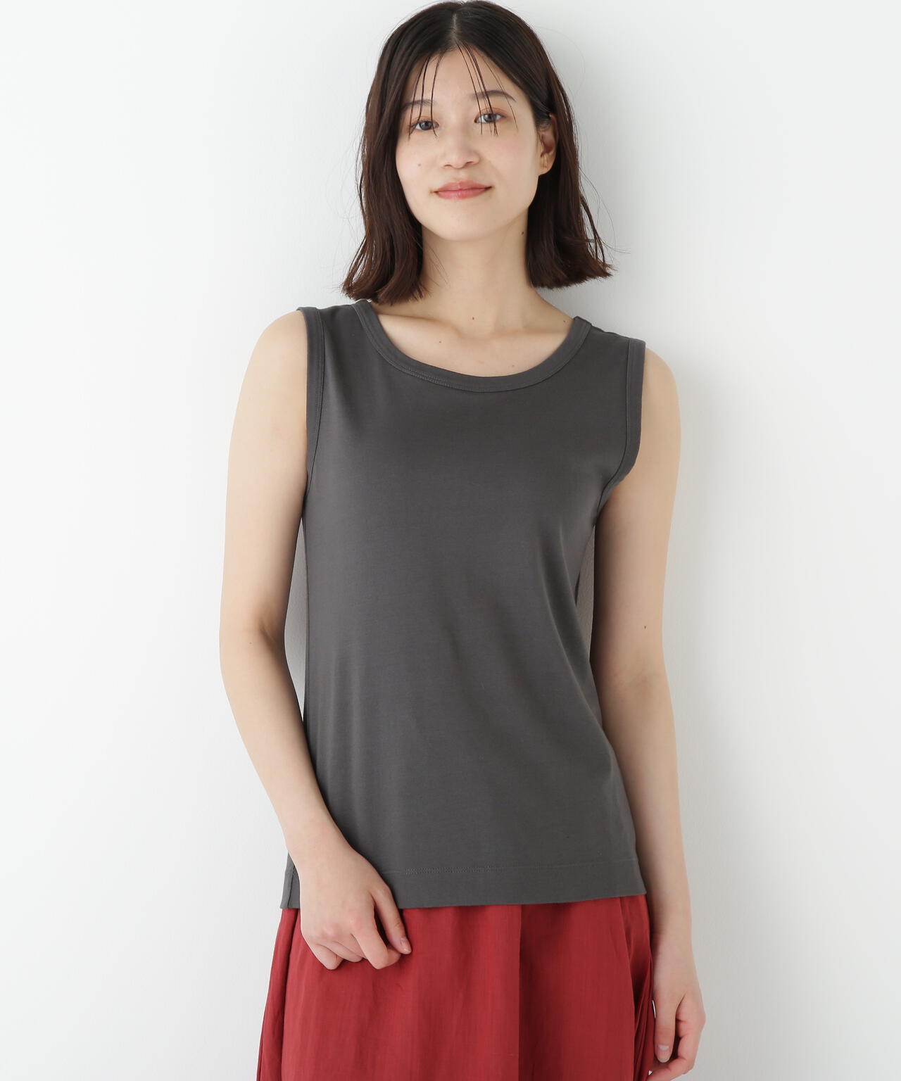 オーガニックコットンタンクトップ