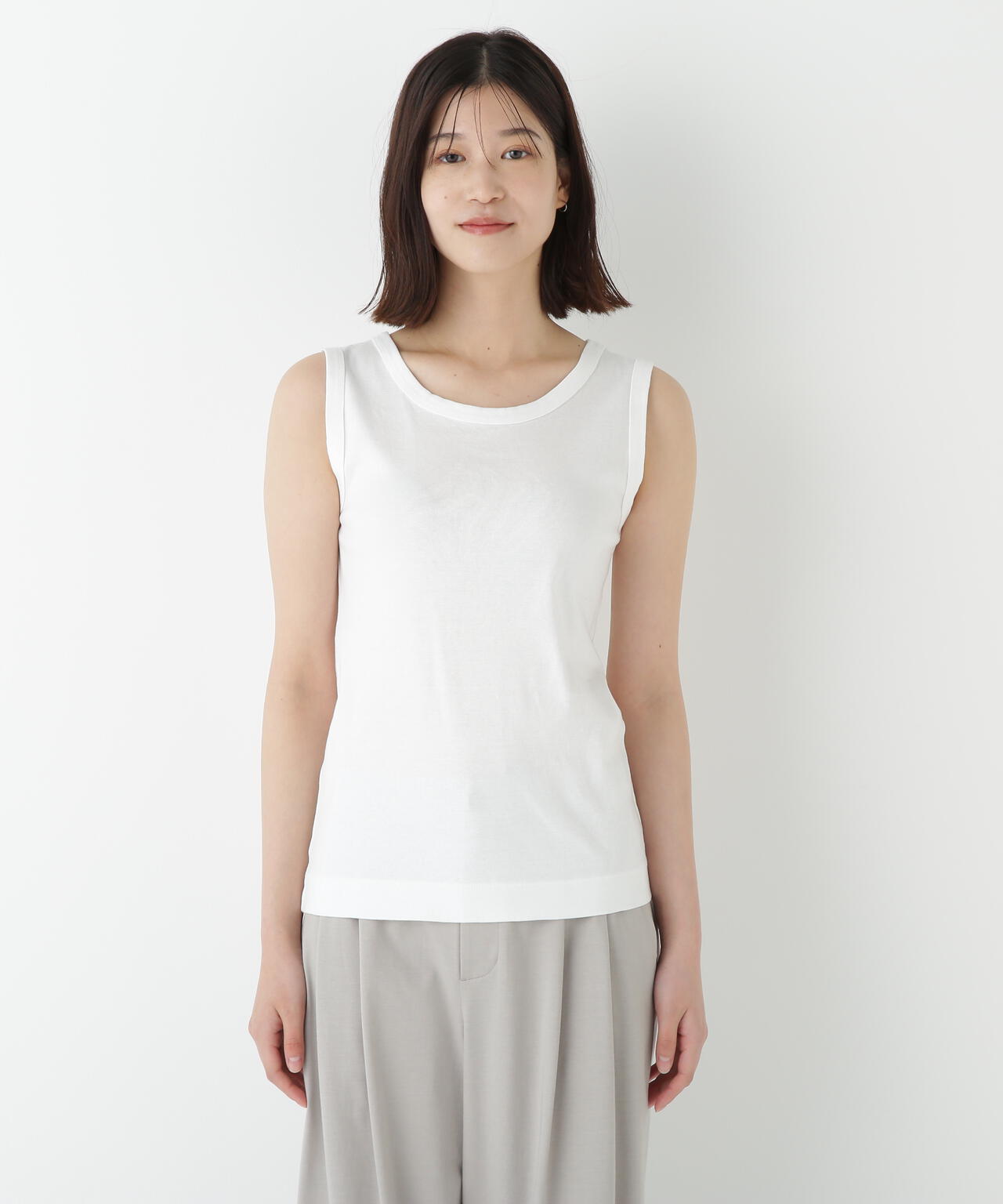 オーガニックコットンタンクトップ