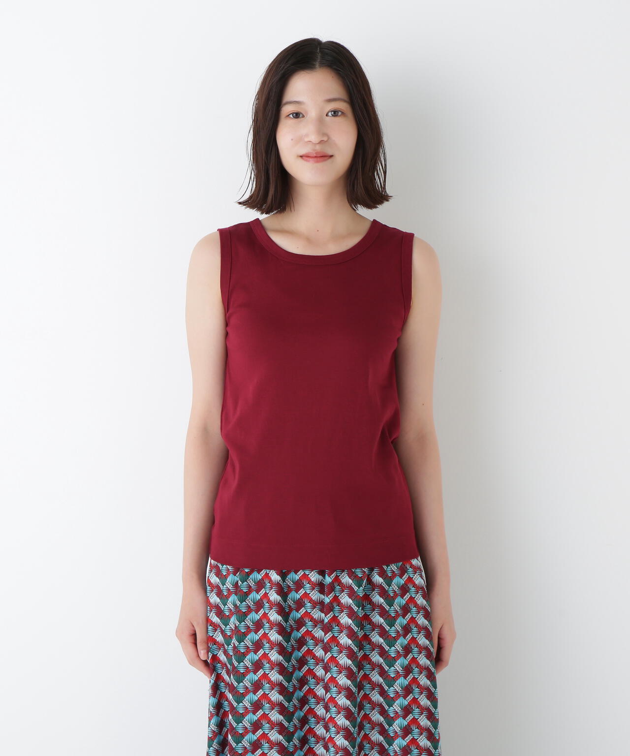 オーガニックコットンタンクトップ