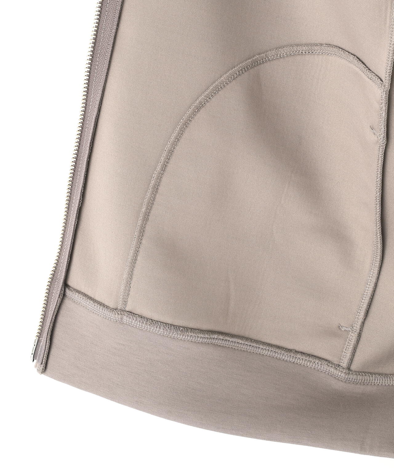 クッションダンボールジップパーカー