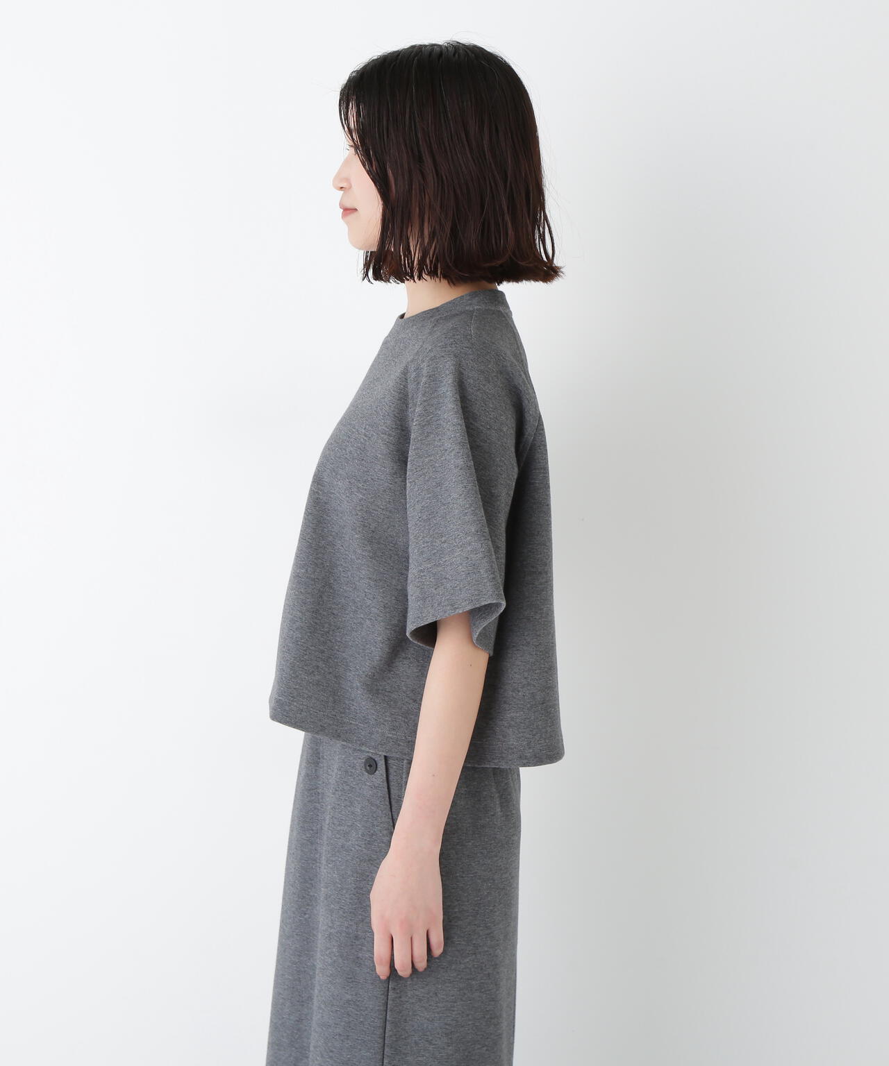 ダンボールラグランスリーブプルオーバー