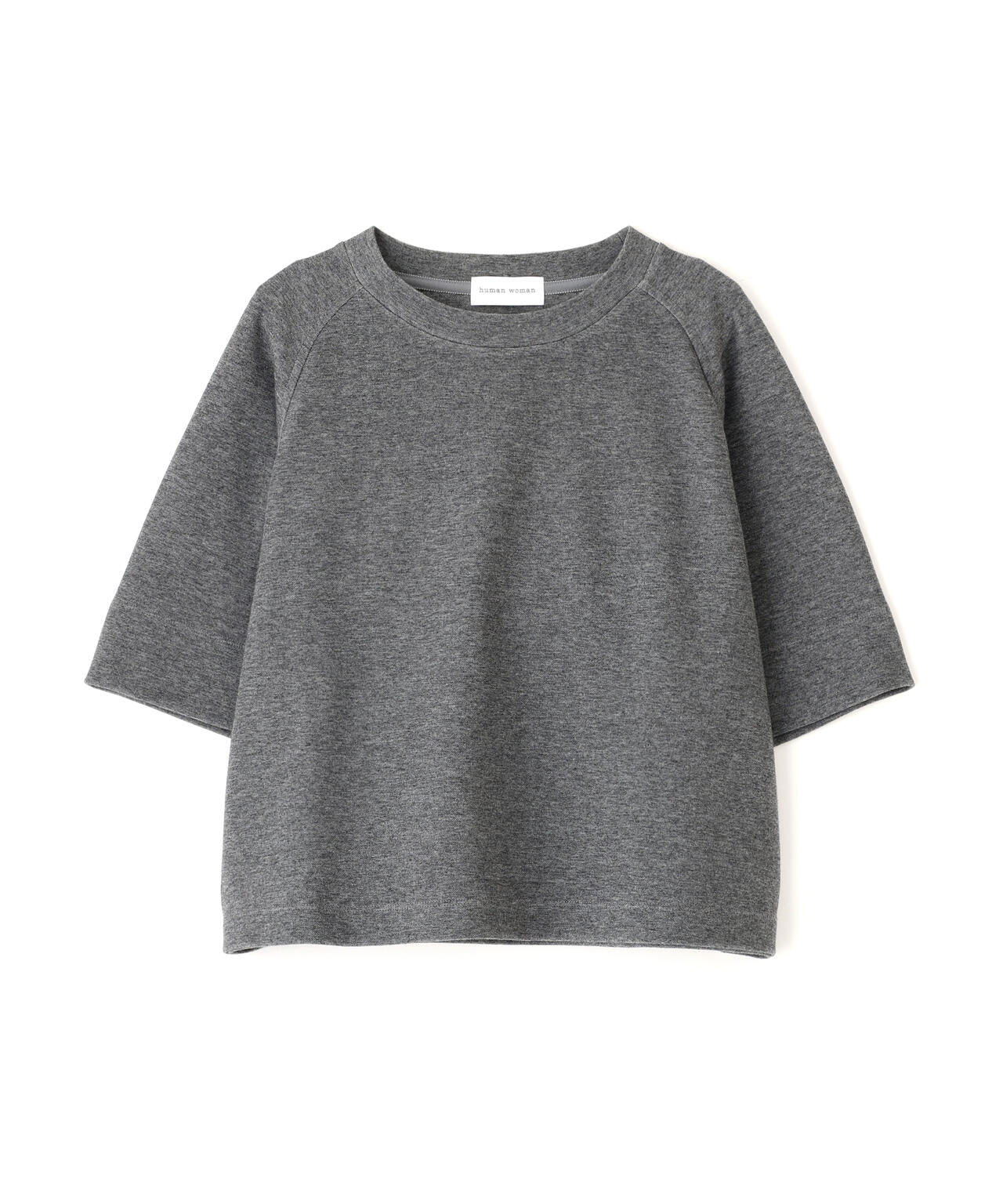 ダンボールラグランスリーブプルオーバー