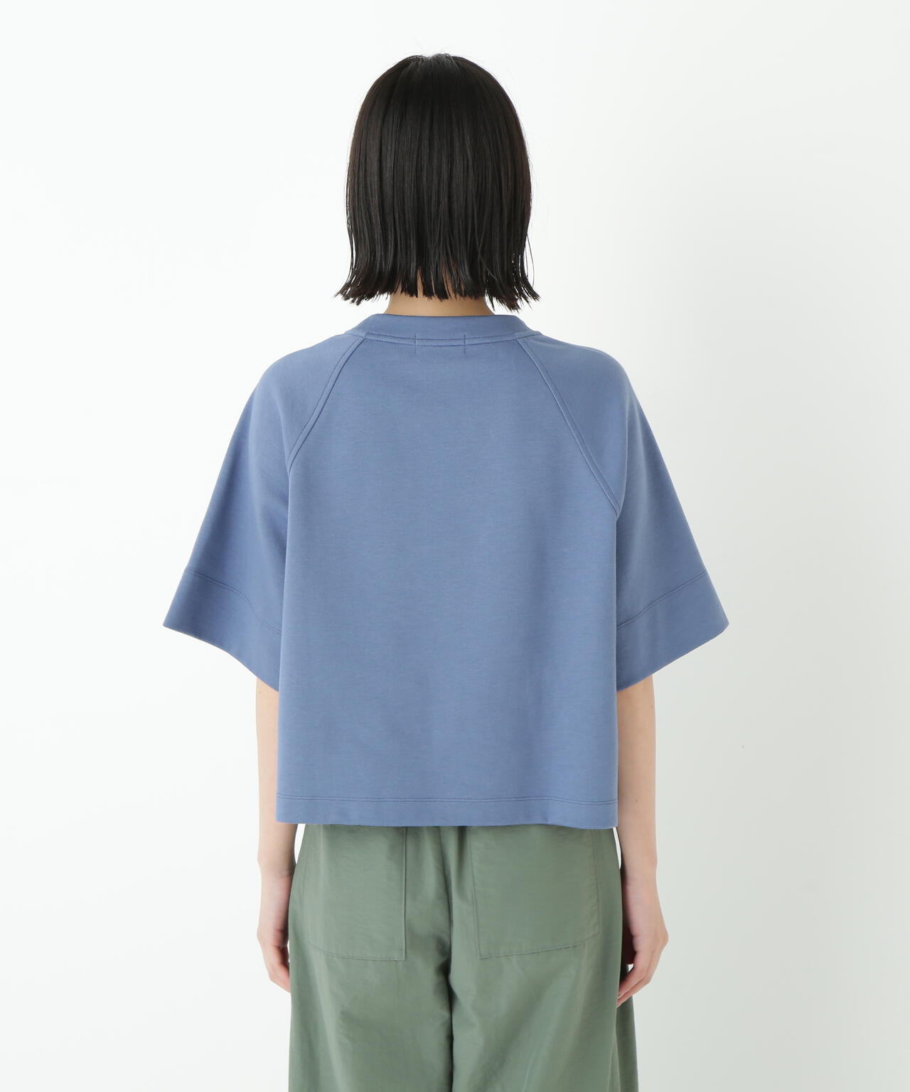 ダンボールラグランスリーブプルオーバー