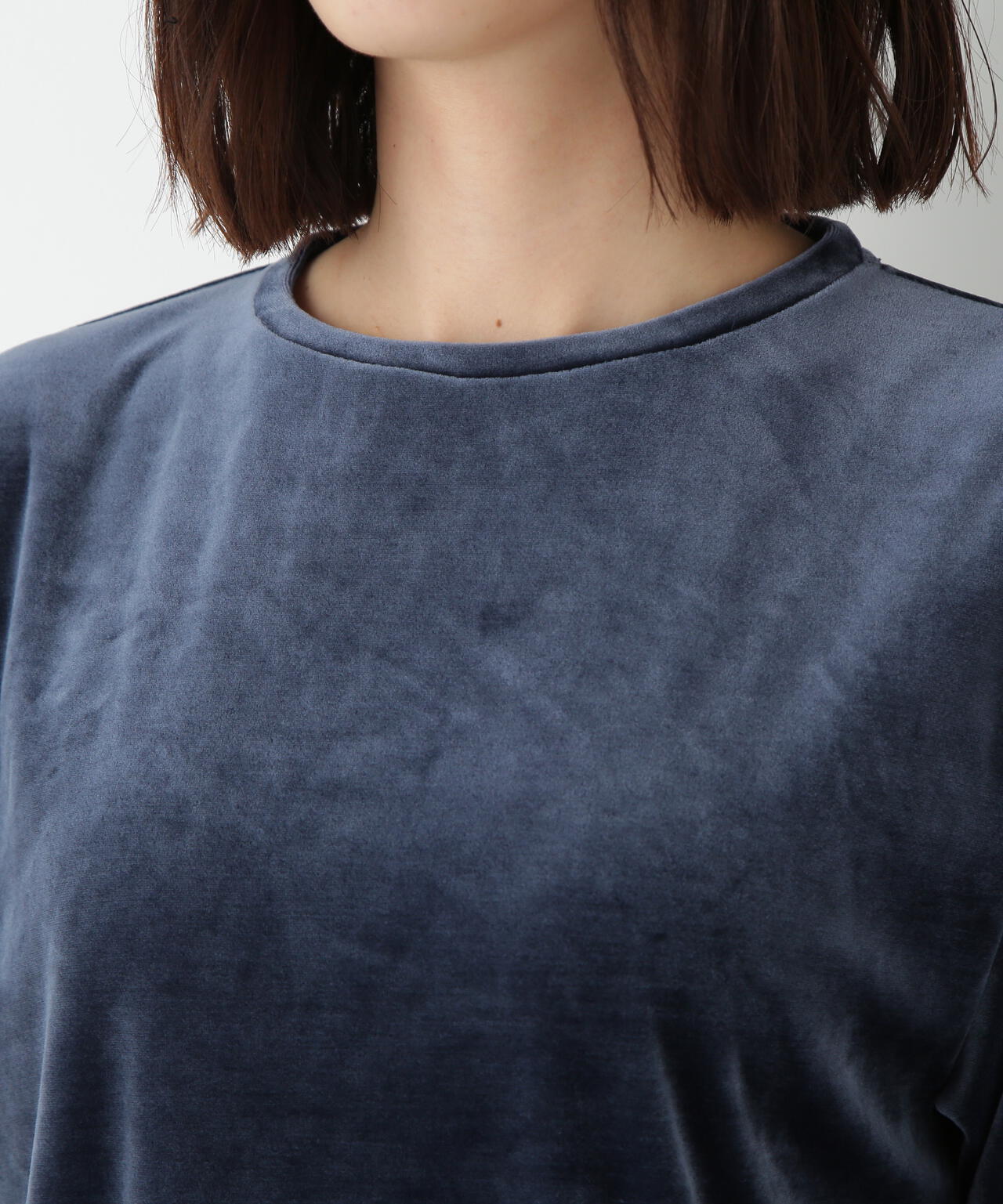 ベロアTシャツ