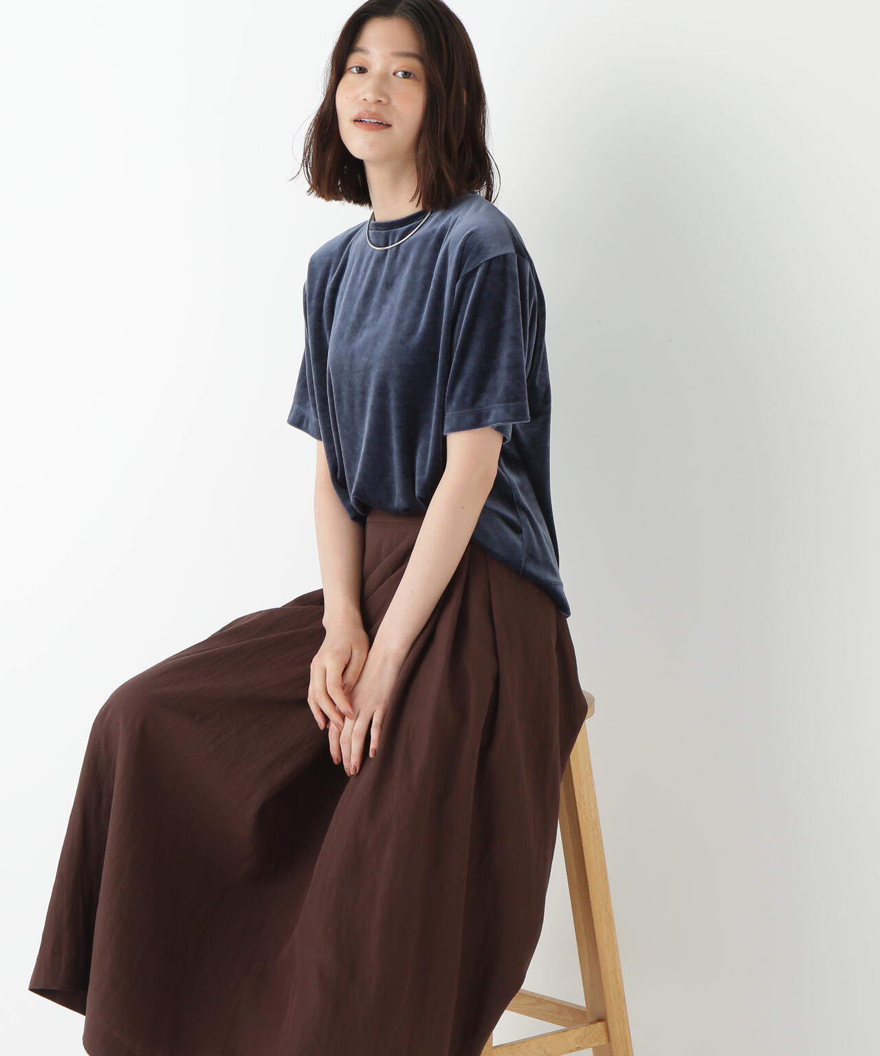 ベロアTシャツ