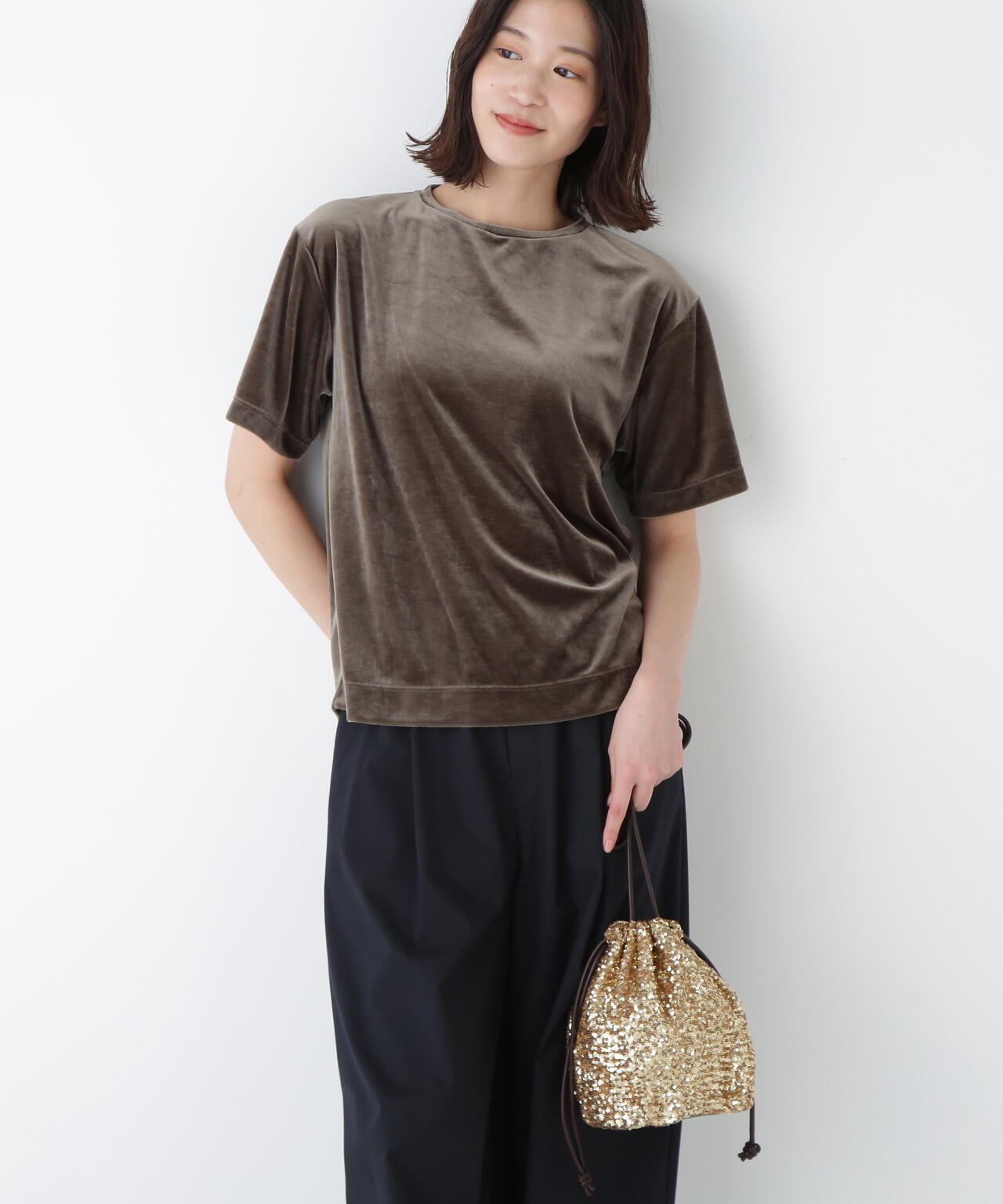 ベロアTシャツ