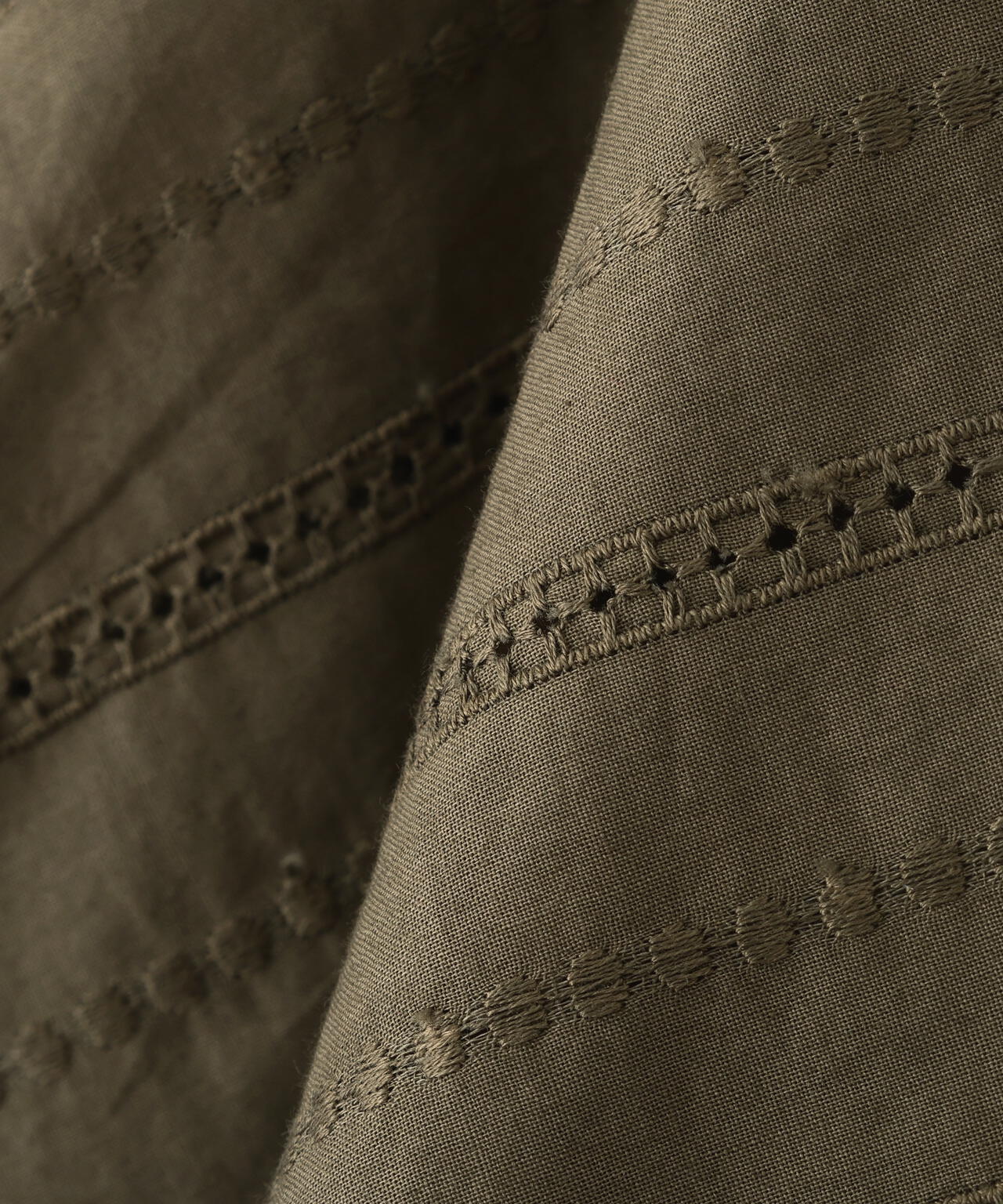 コットンローンレースドッキングプルオーバー