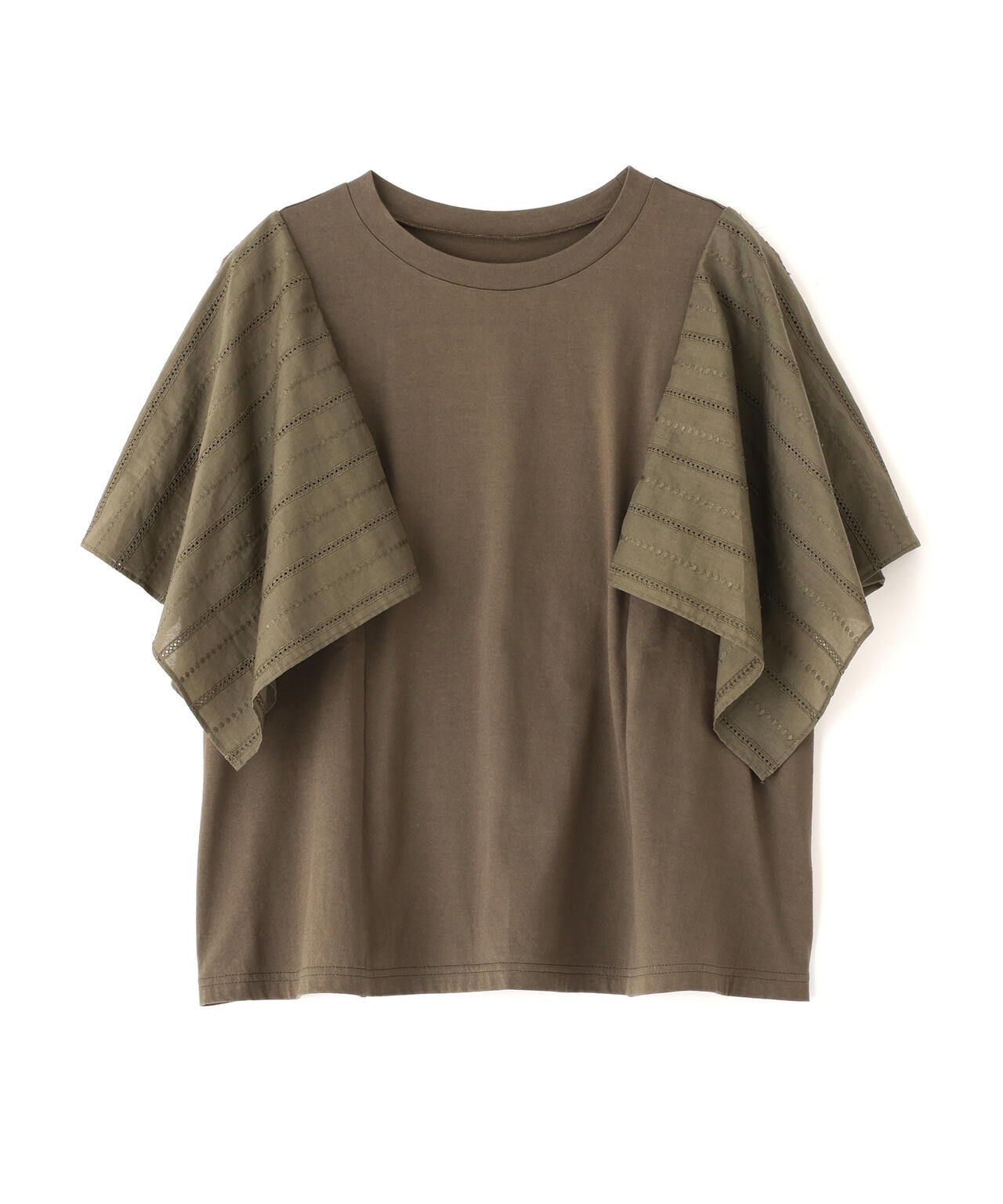 コットンローンレースドッキングプルオーバー