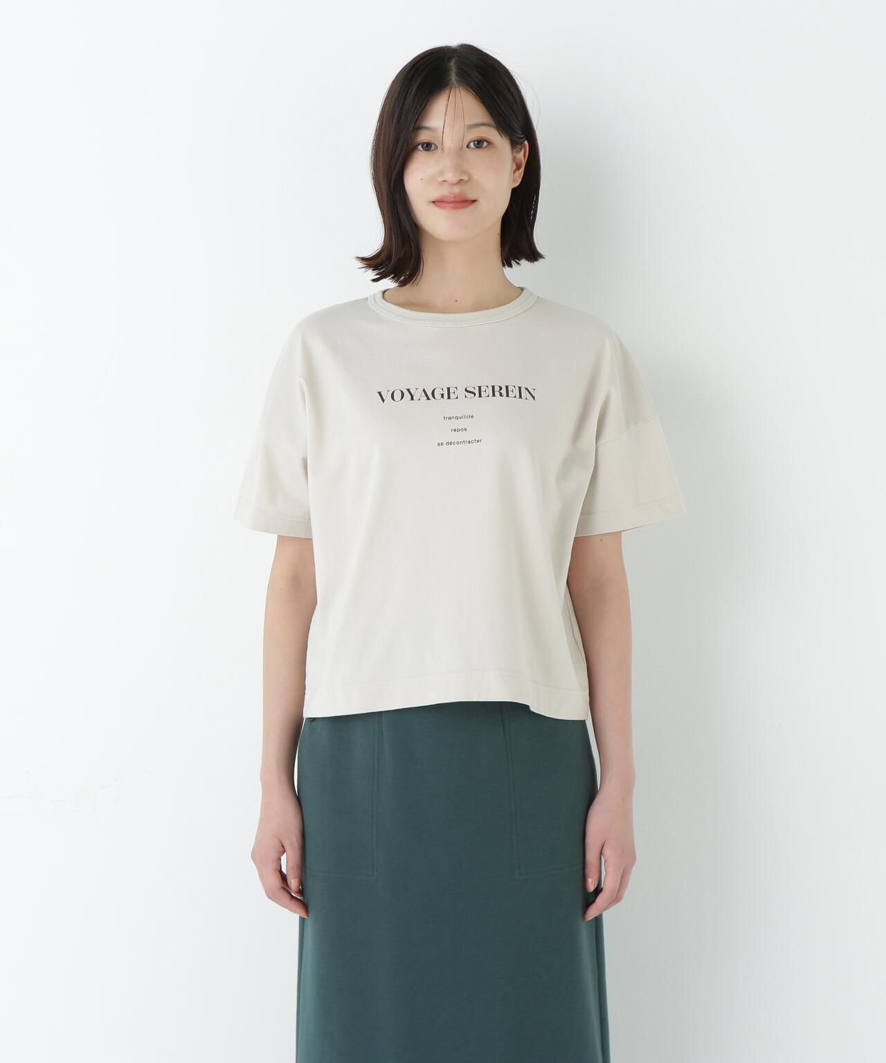 メッセージロゴTシャツ