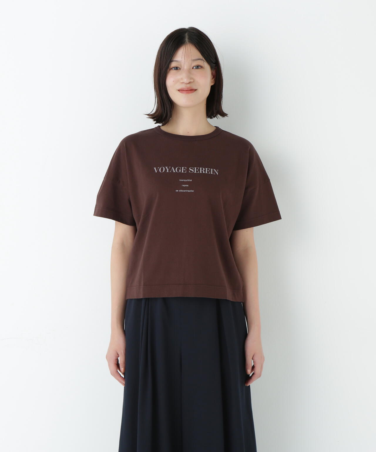 メッセージロゴTシャツ