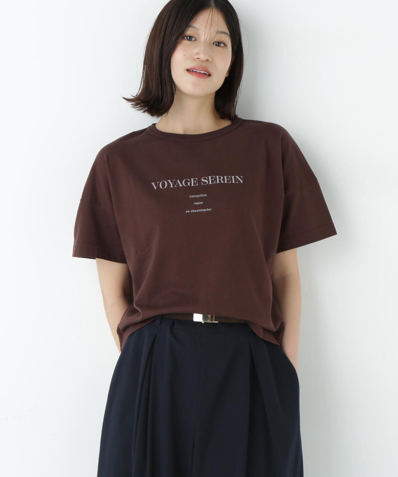 メッセージロゴTシャツ
