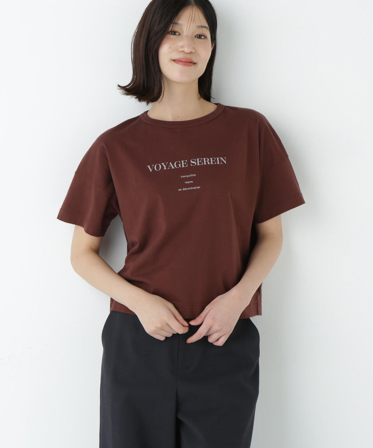 メッセージロゴTシャツ