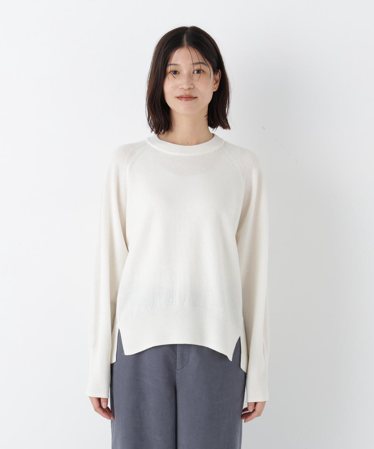 ≪大人気!新色あり7色展開 / 洗える≫ウォッシャブルウールクルーネックプルオーバー