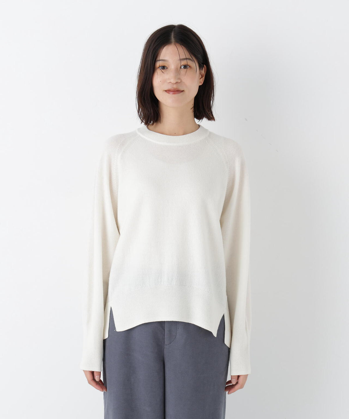 ≪大人気!新色あり7色展開 / 洗える≫ウォッシャブルウールクルーネックプルオーバー