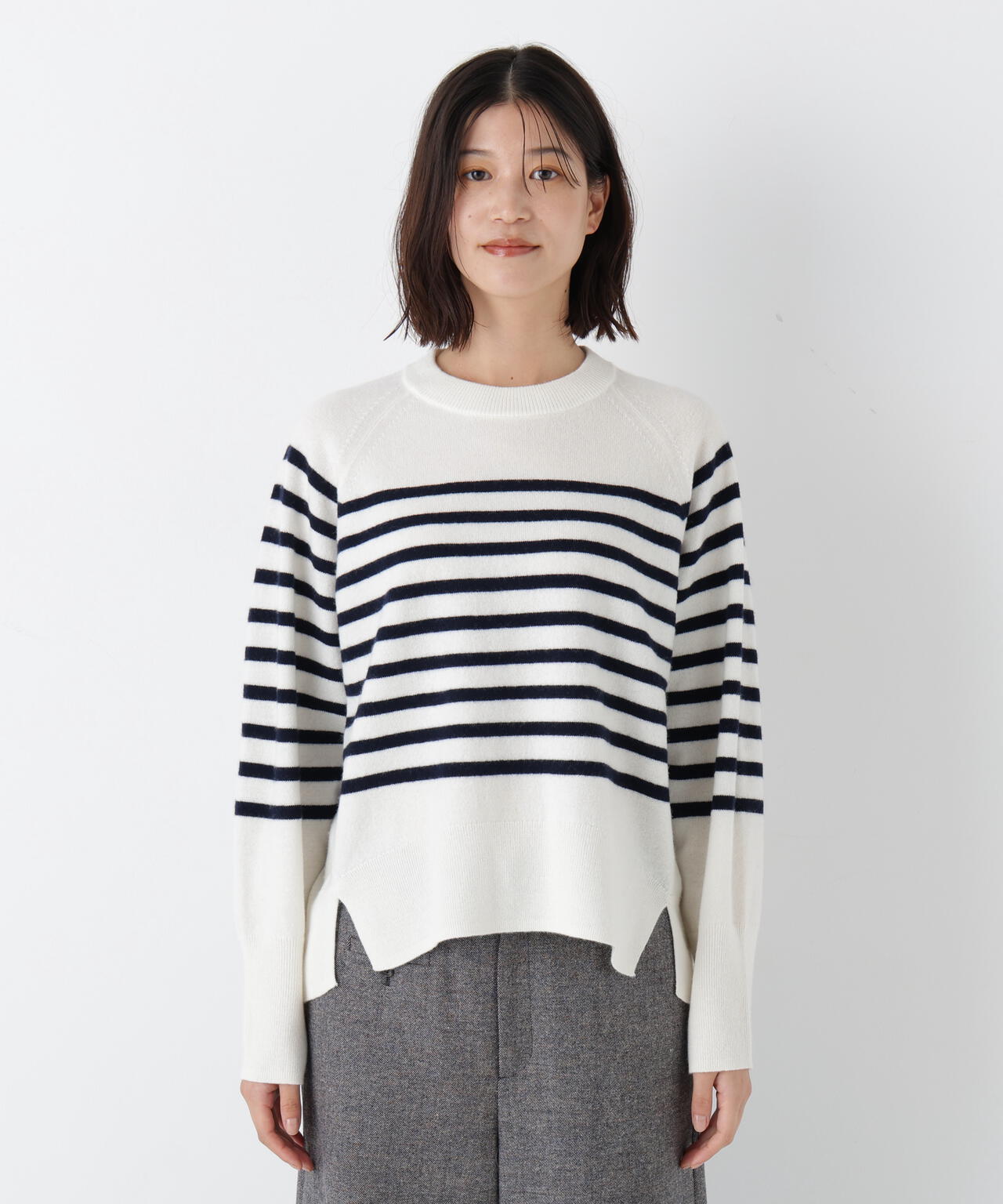 ≪大人気!新色あり7色展開 / 洗える≫ウォッシャブルウールクルーネックプルオーバー