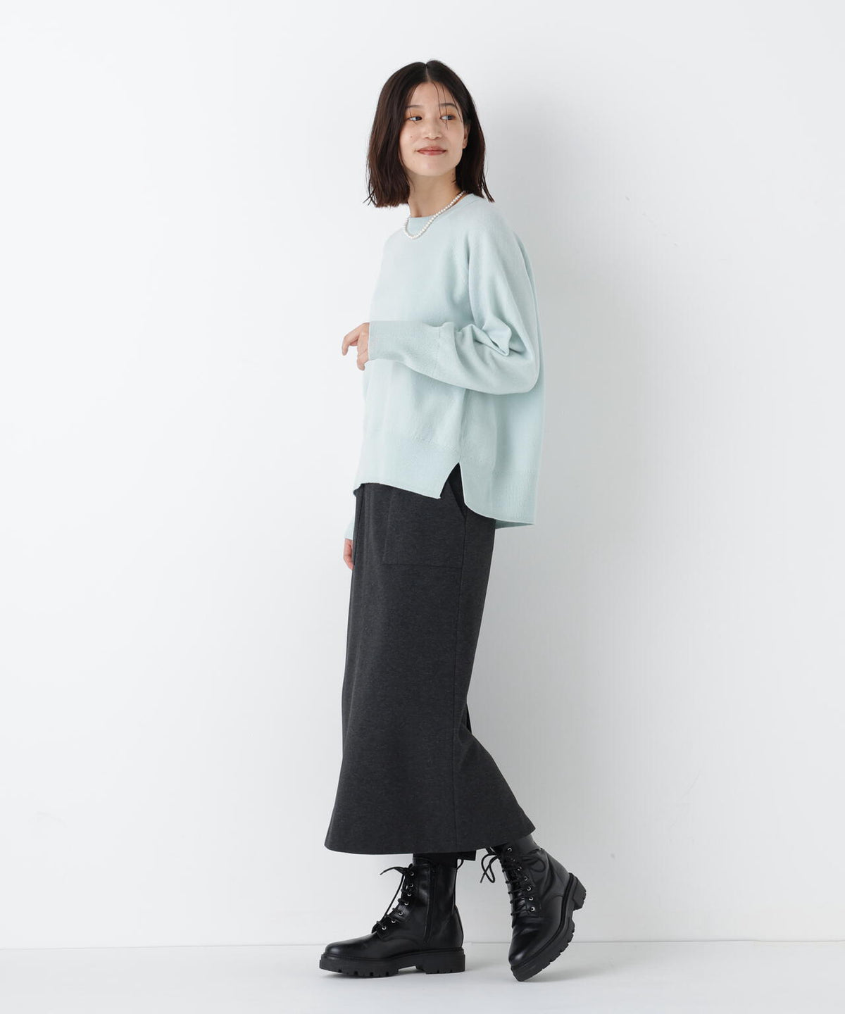 ≪大人気!新色あり7色展開 / 洗える≫ウォッシャブルウールクルーネックプルオーバー