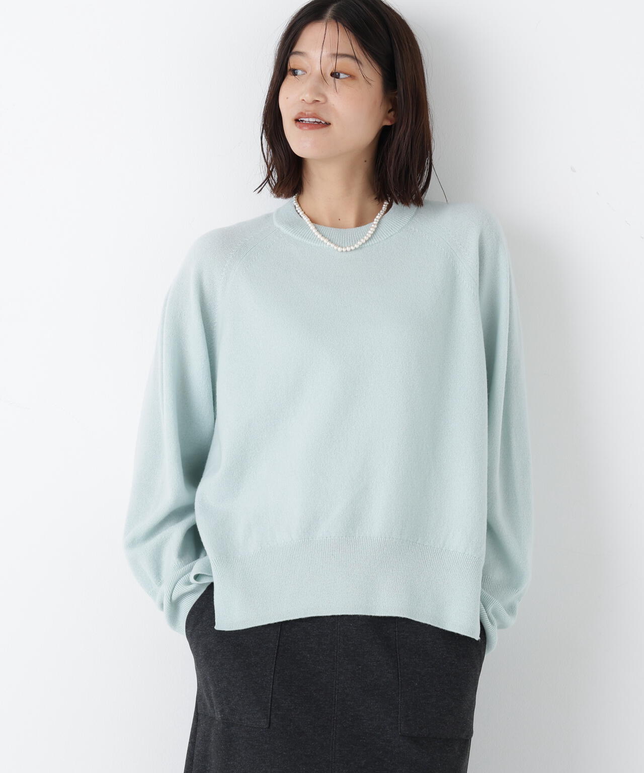 ≪大人気!新色あり7色展開 / 洗える≫ウォッシャブルウールクルーネックプルオーバー