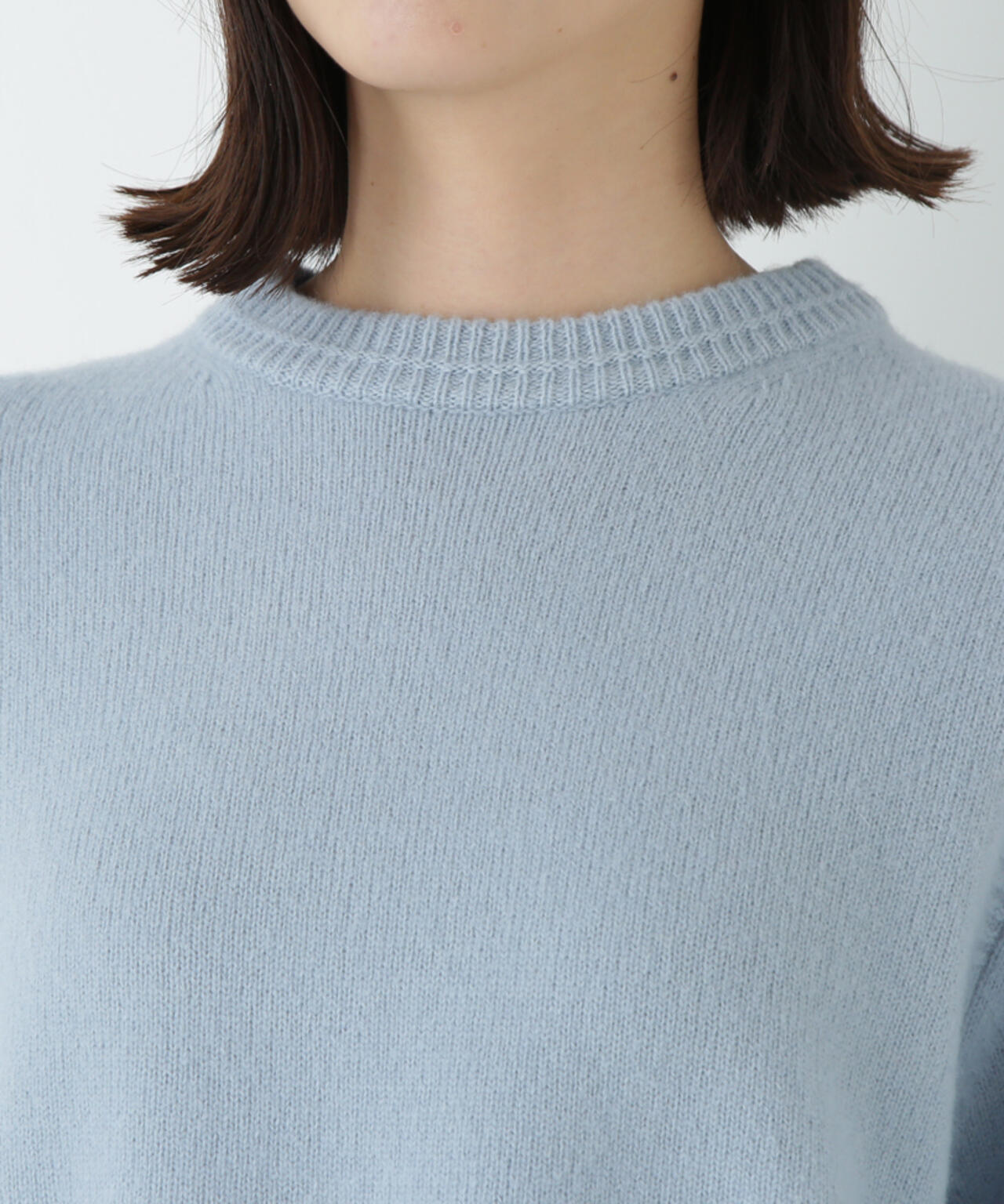 ミドルゲージエアリーニット