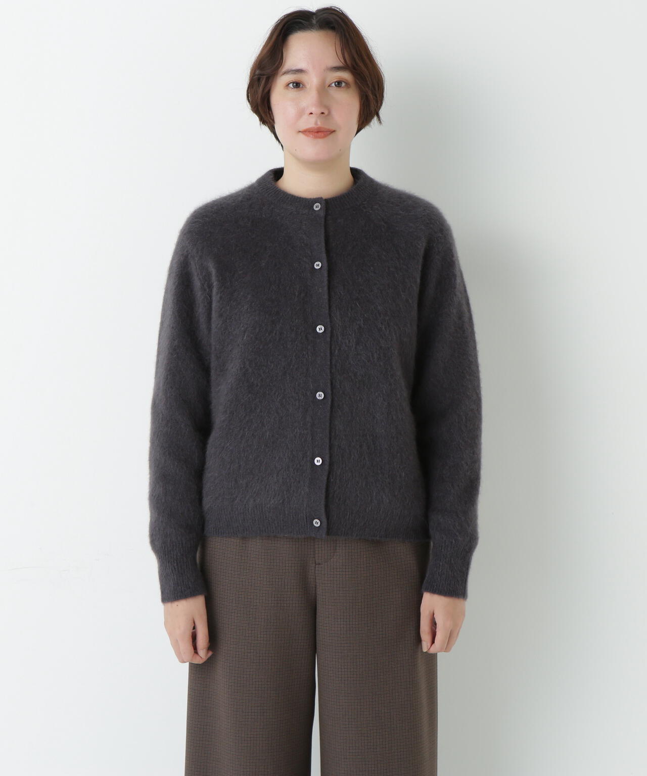 ヤクへアリーカーディガン