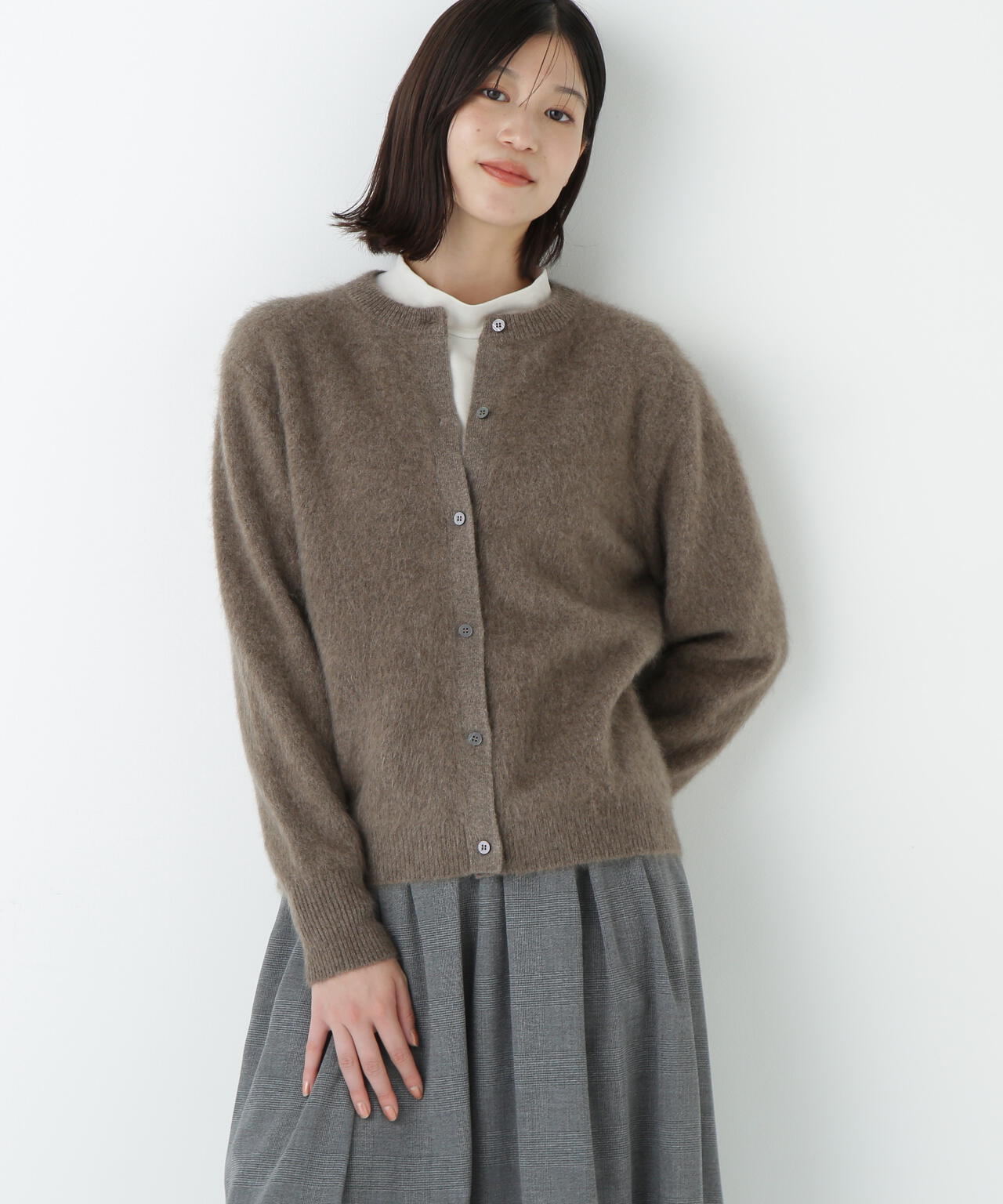 ヤクへアリーカーディガン
