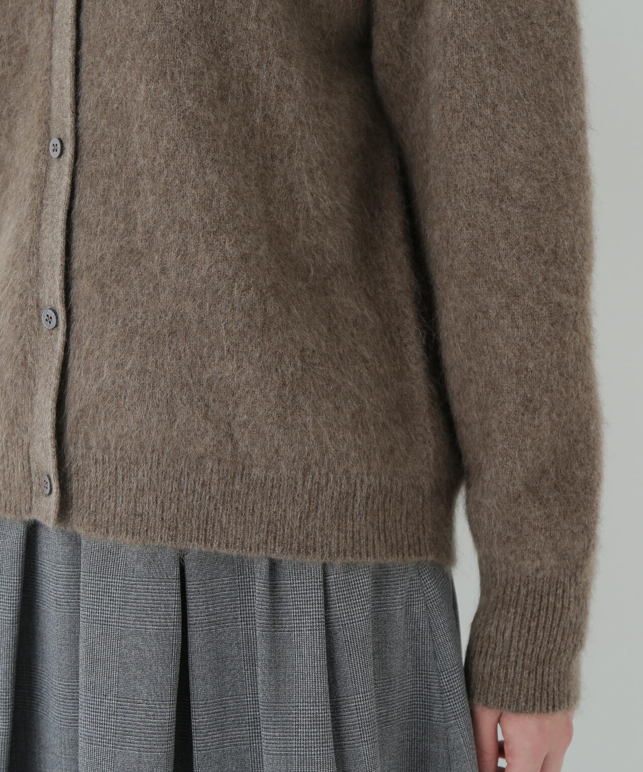 ヤクへアリーカーディガン