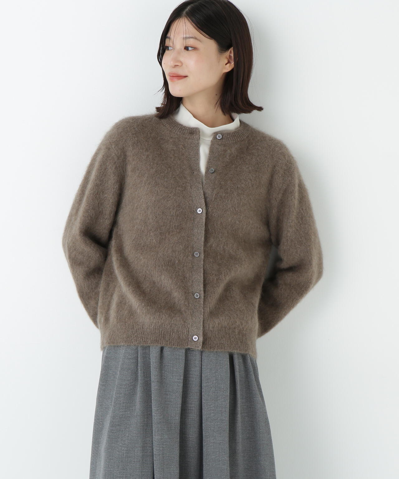 ヤクへアリーカーディガン