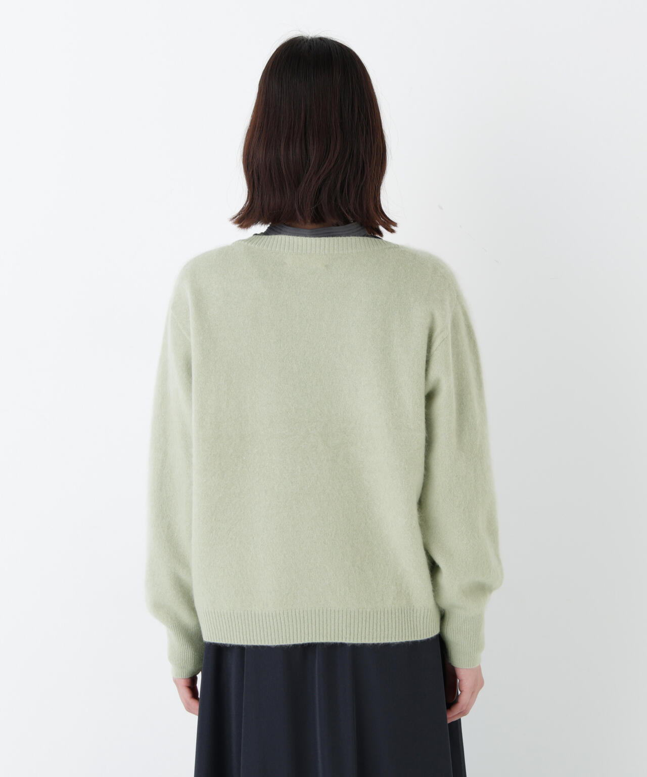 ウールファーニットプルオーバー