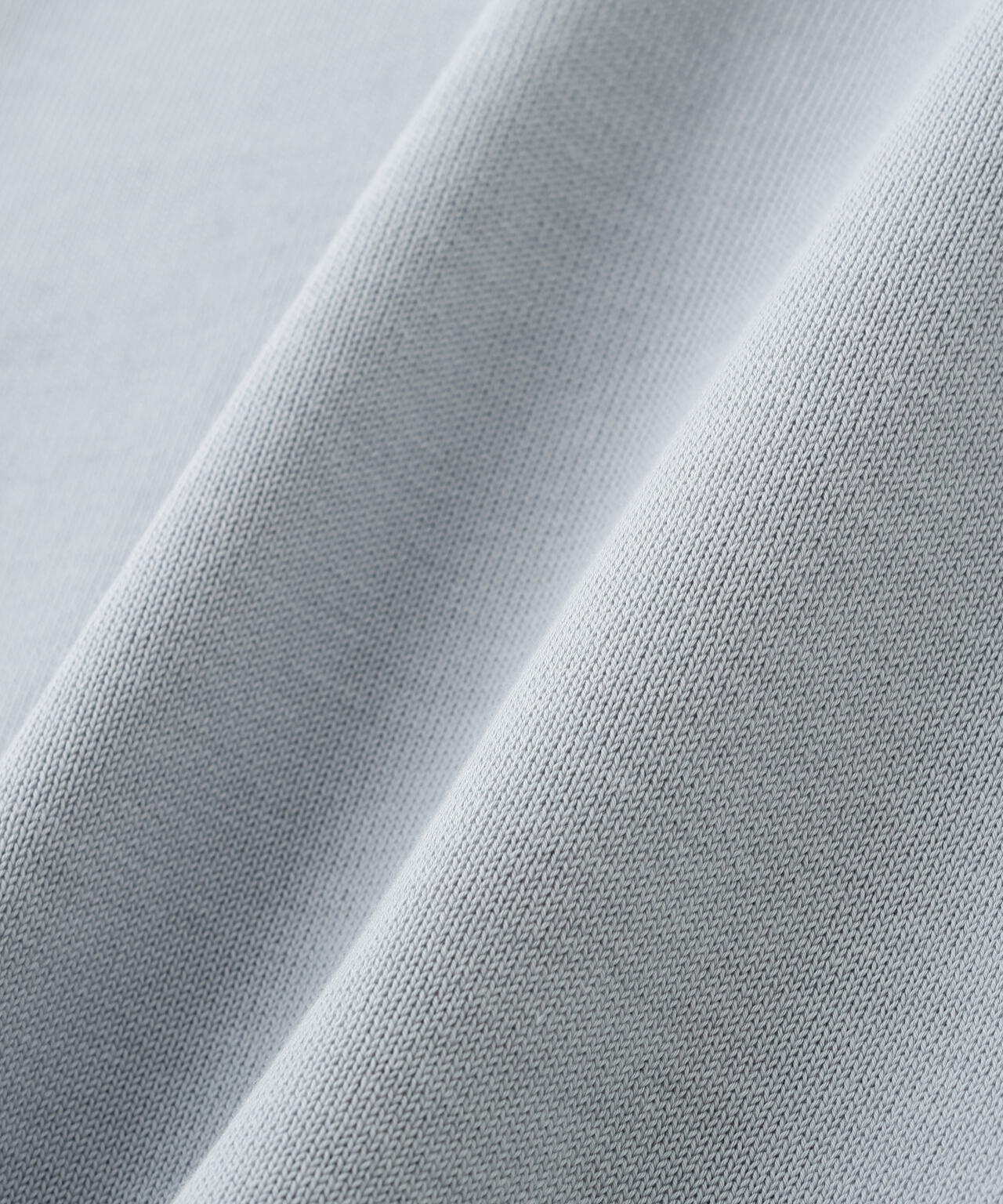 オーガニックコットン混プレーティングプルオーバー