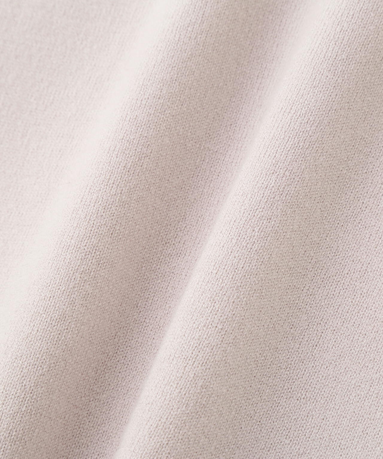 レーヨン混ハイゲージクルーネックプルオーバー