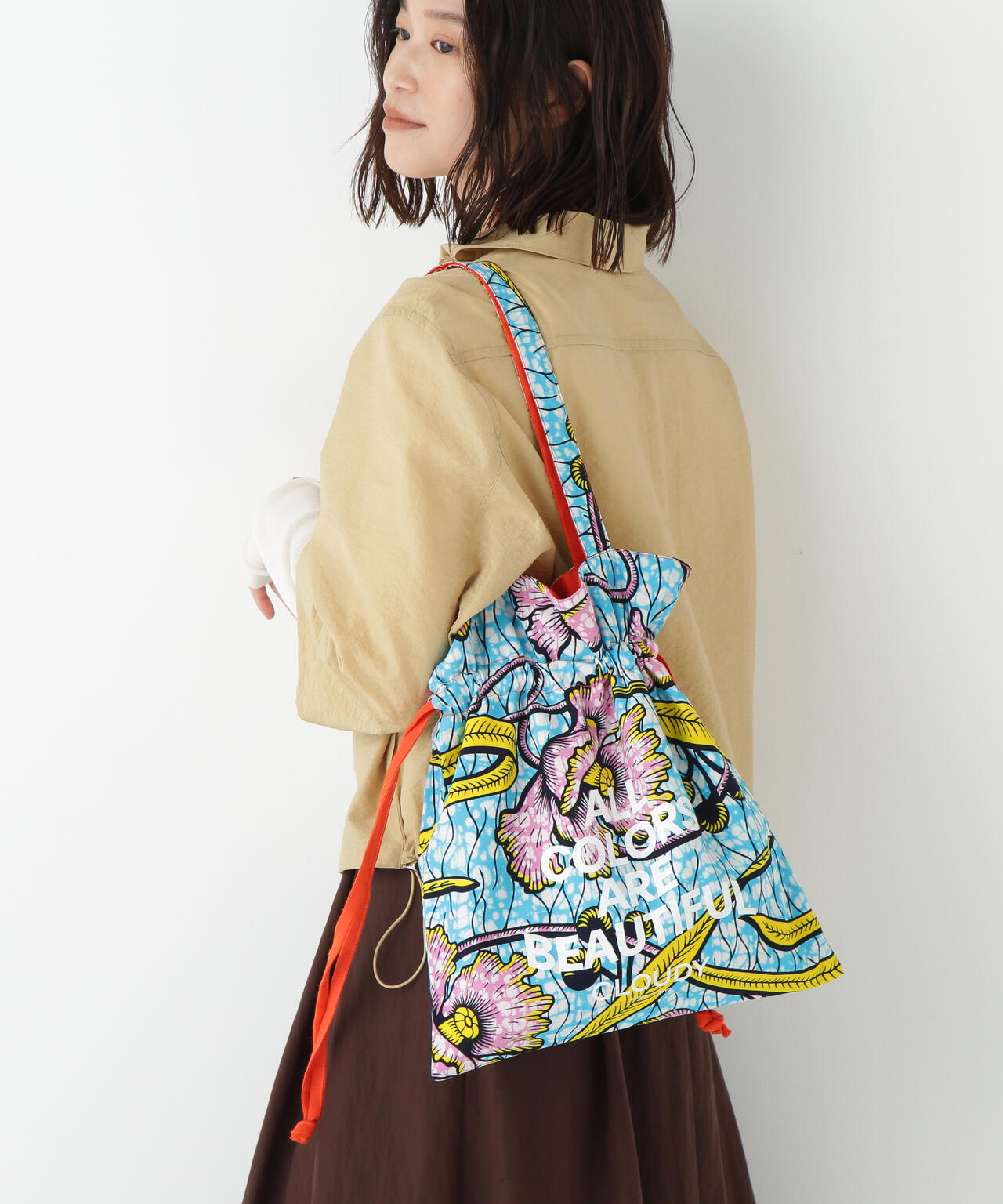 【CLOUDYコラボ】リバーシブルAlpha Bag