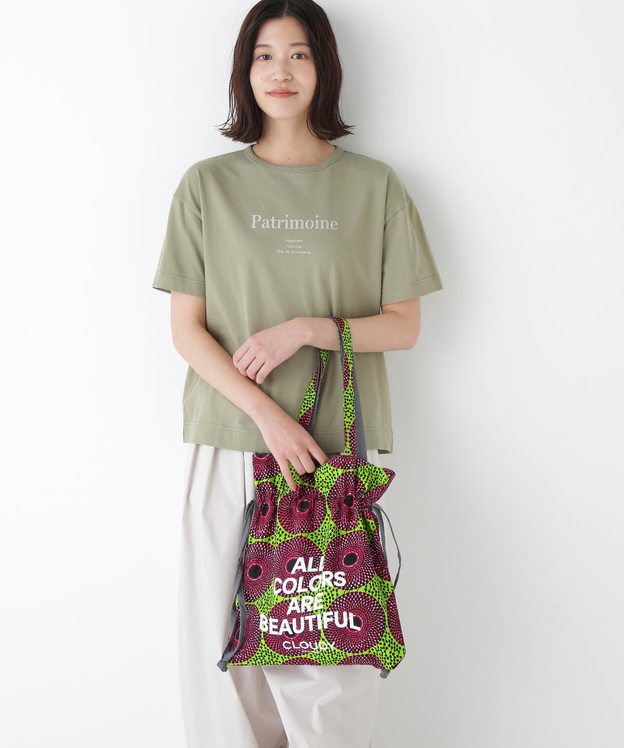 【CLOUDYコラボ】リバーシブルAlpha Bag