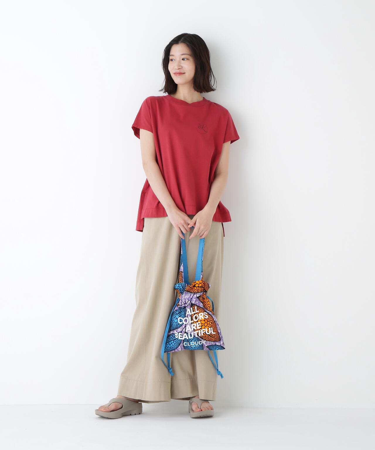 【CLOUDYコラボ】リバーシブルAlpha Bag SMALL