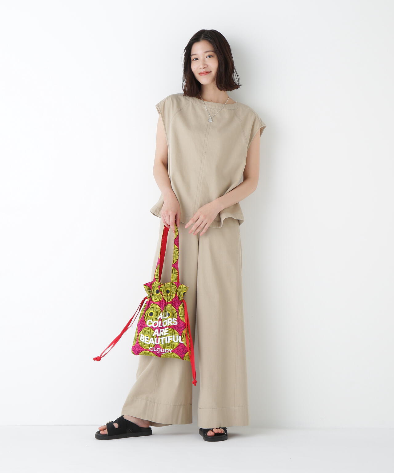 【CLOUDYコラボ】リバーシブルAlpha Bag SMALL