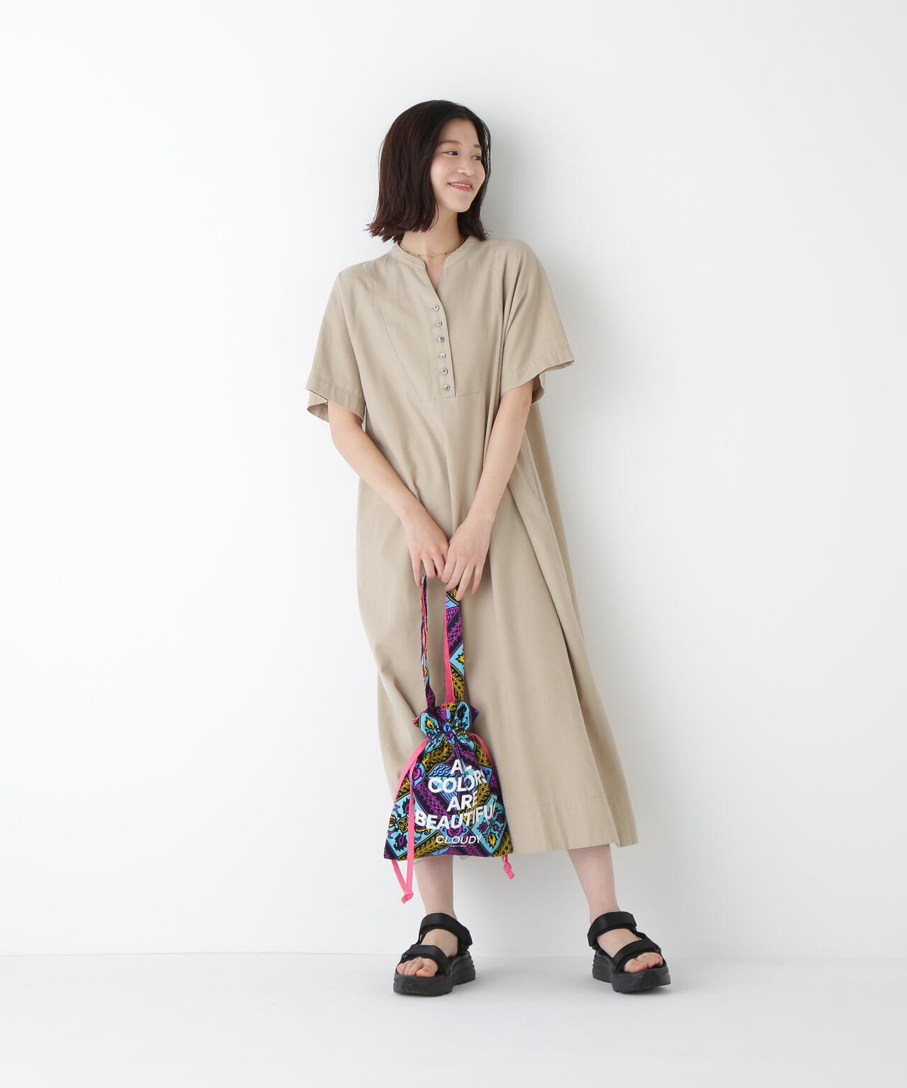 【CLOUDYコラボ】リバーシブルAlpha Bag SMALL