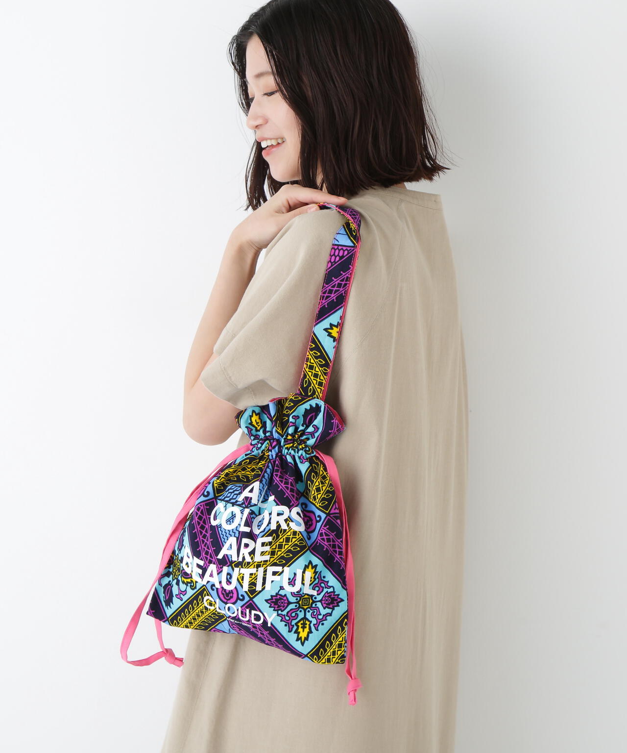 【CLOUDYコラボ】リバーシブルAlpha Bag SMALL