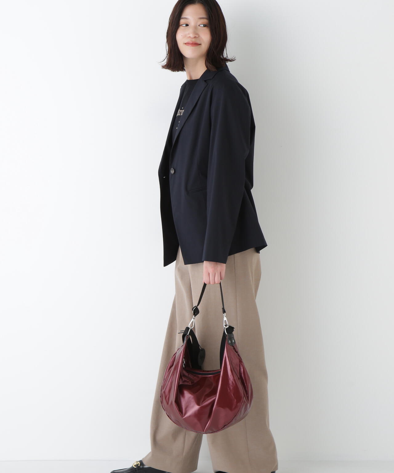 【JACK GOMME】ハーフムーンバッグ