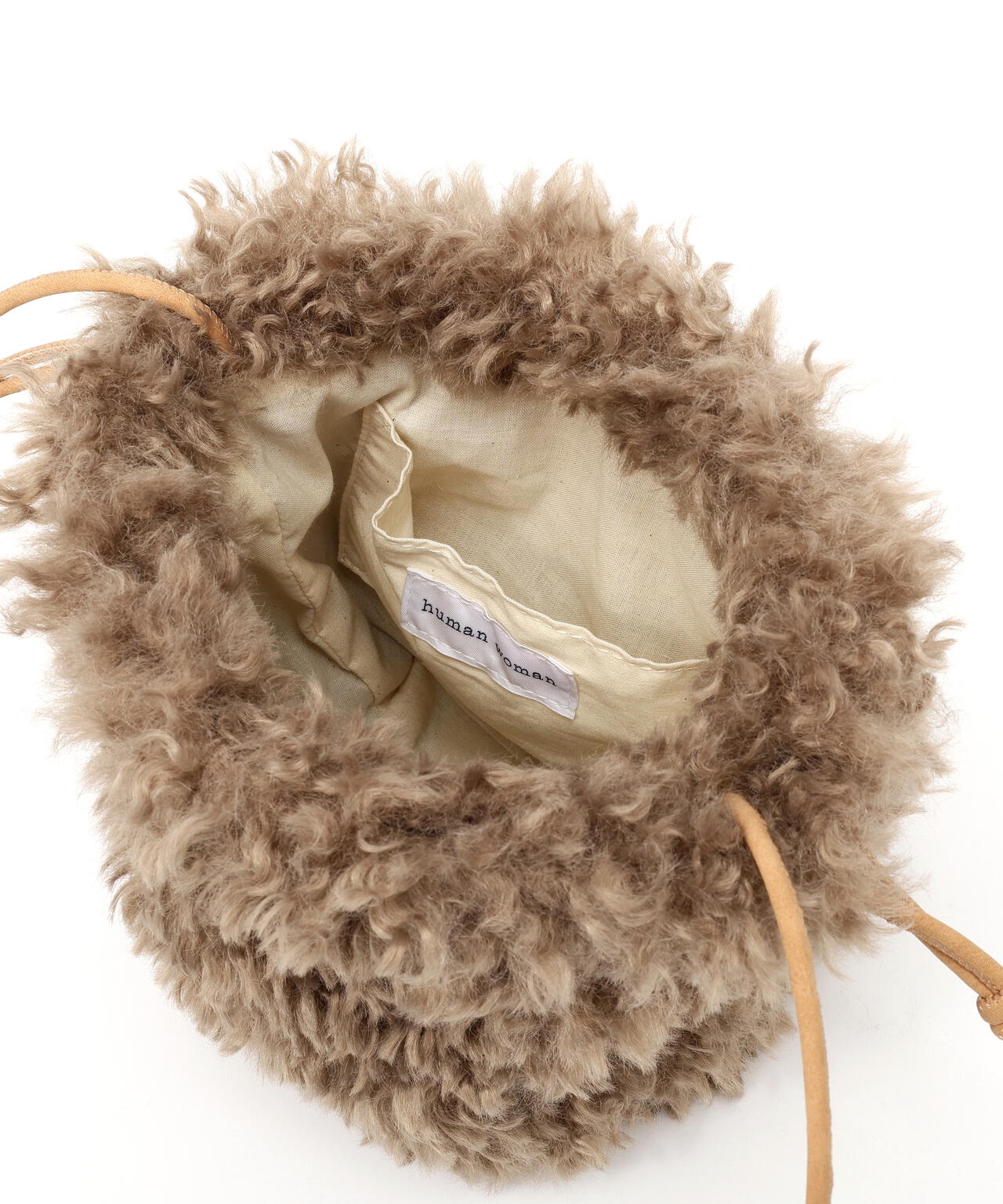 ファードローストリングバッグ