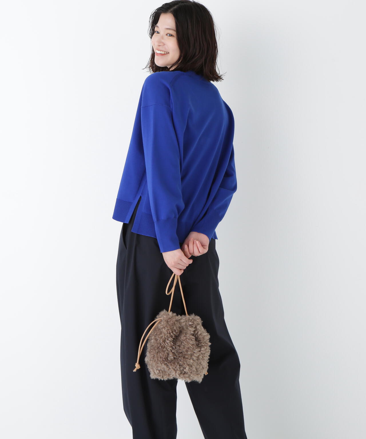 ファードローストリングバッグ