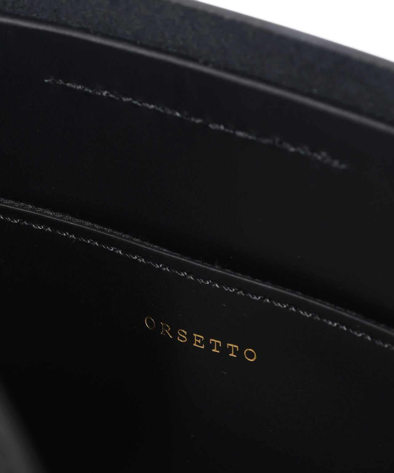 【ORSETTO】RETE レザーショルダーバッグ