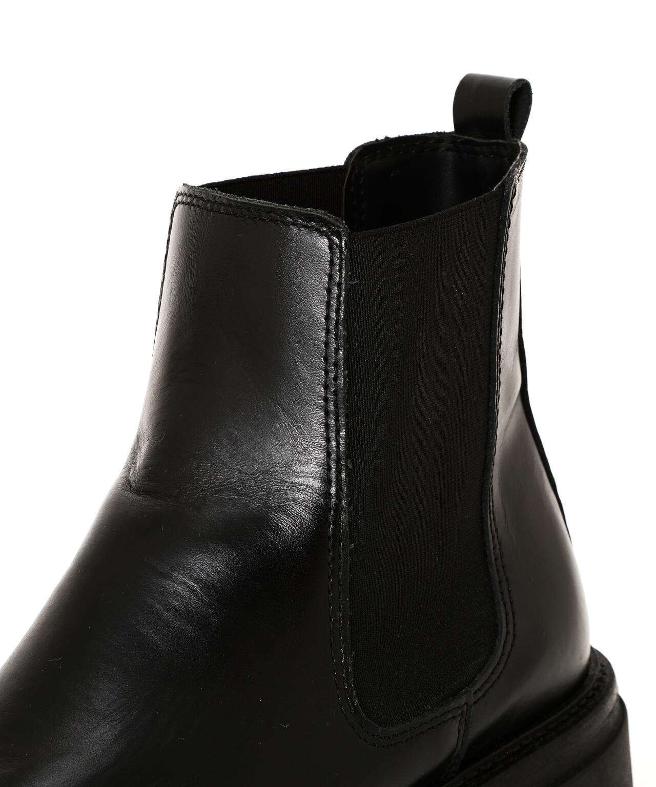 【ENESS】 カウレザーチェルシーブーツ