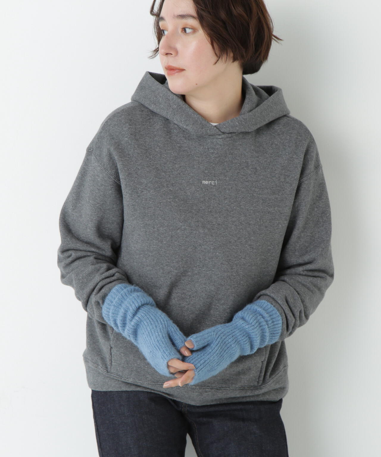 フィンガーレスニットグローブ