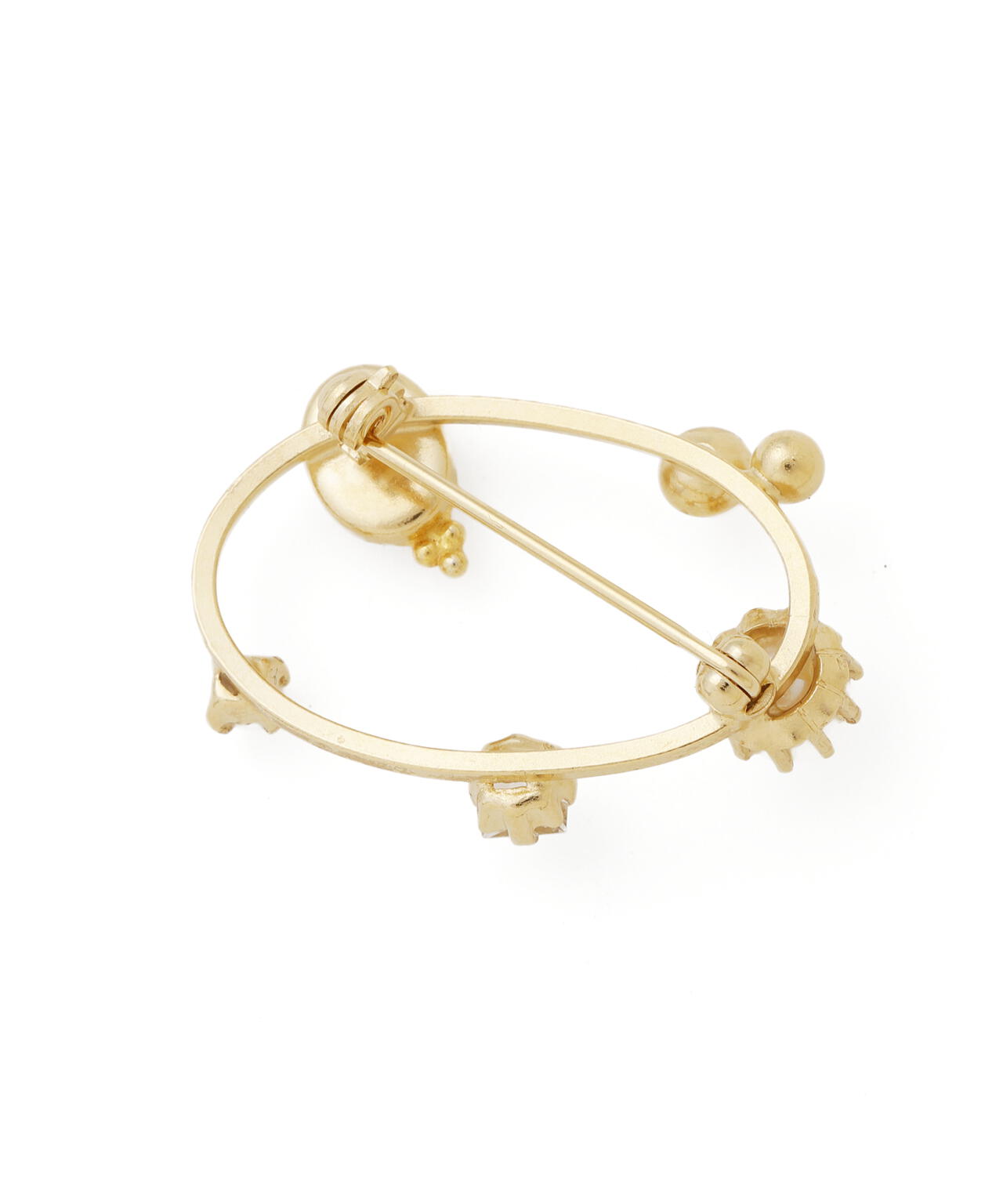 ≪Junco Parisコラボ≫オーバルパールブローチ