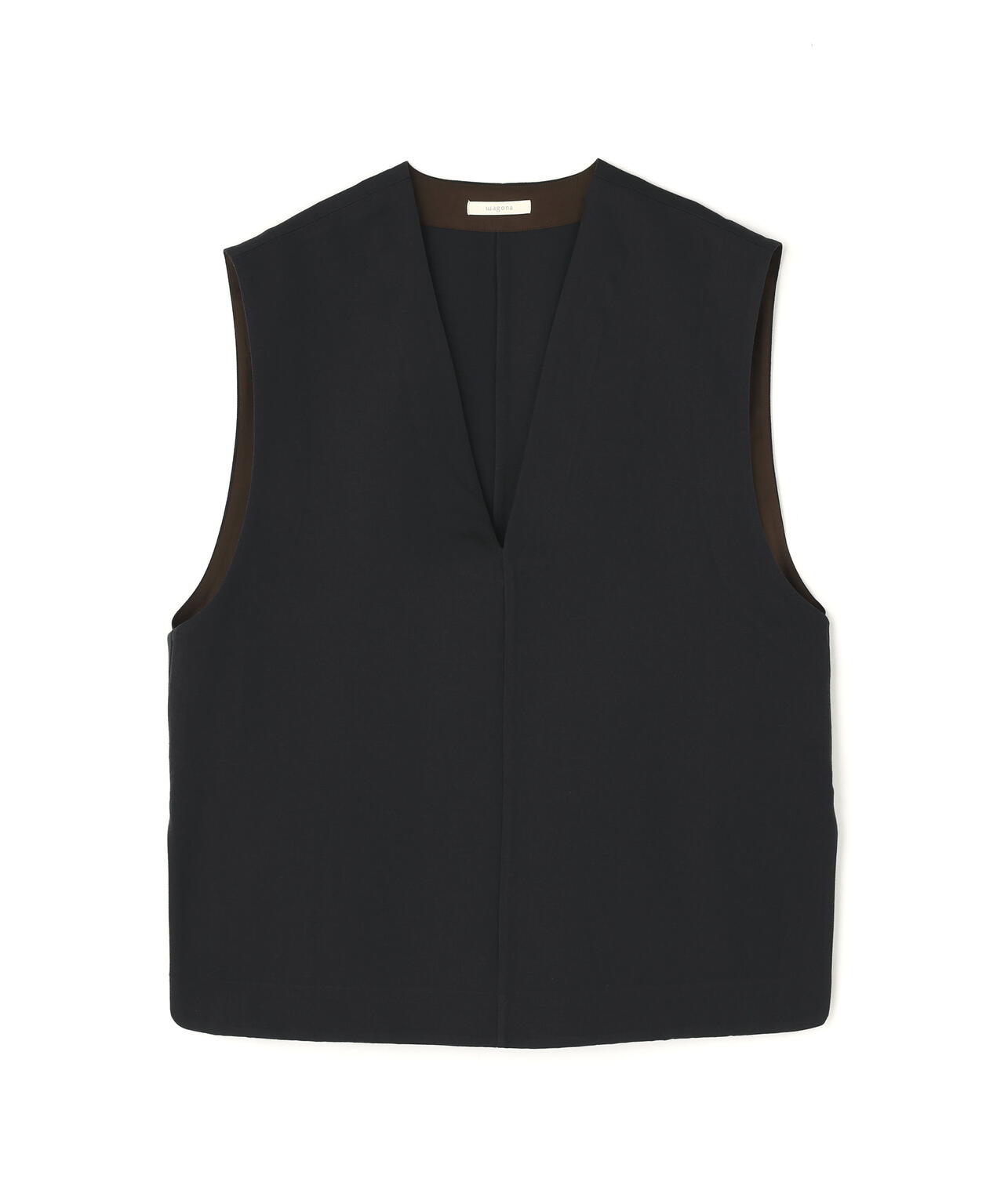 ウール麻カシドスベスト