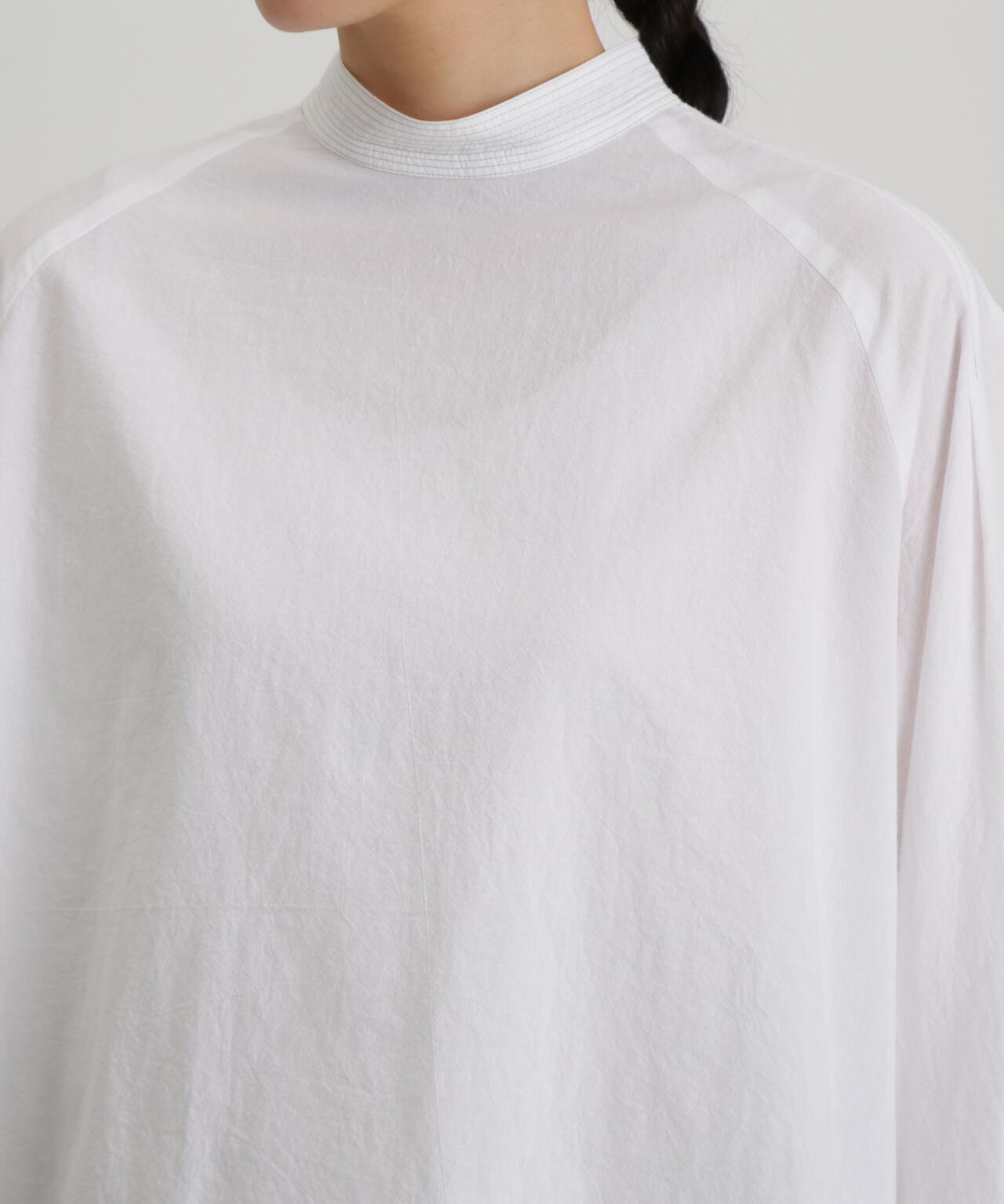 60/‐荒炊き染ラグランブラウス