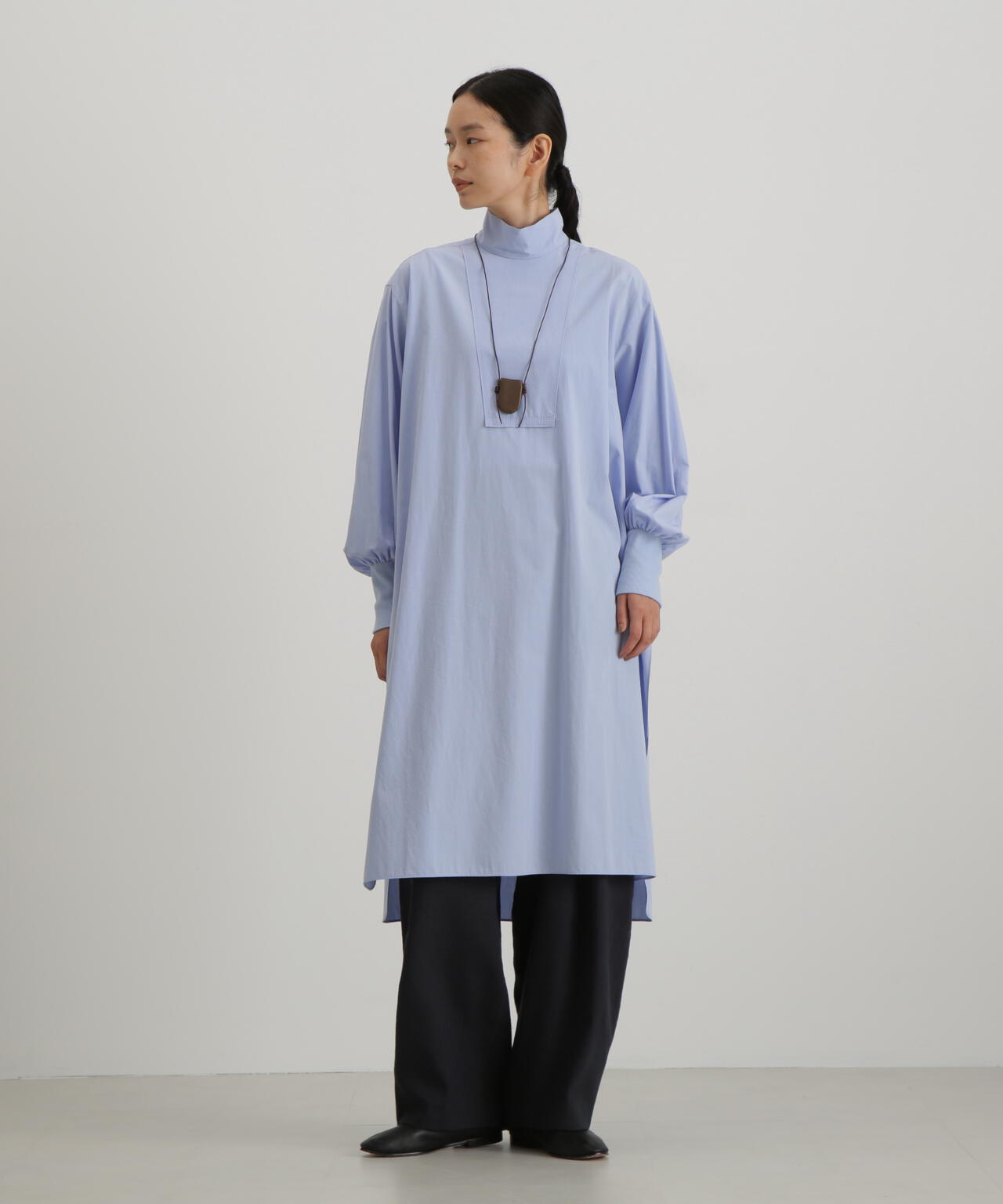 近江晒ブロードシャツ