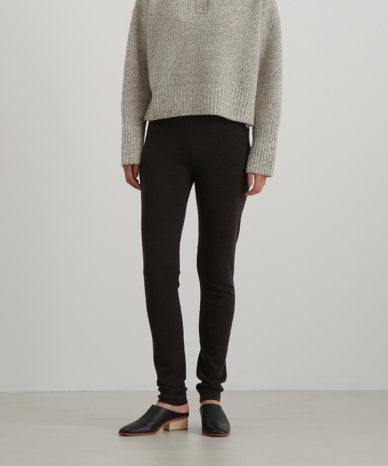 ハイゲージニットパンツ