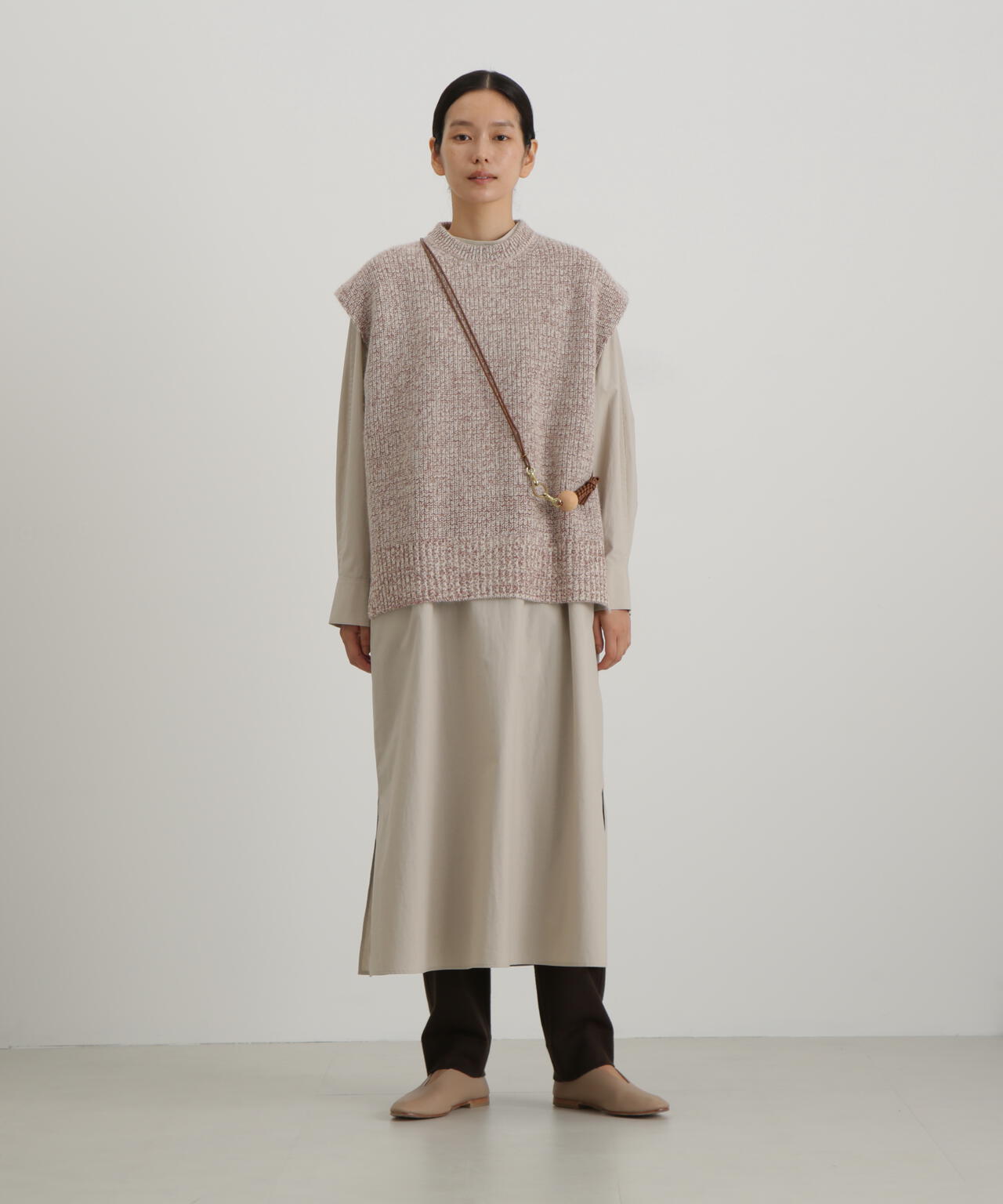 オーガニックコットンダンプワンピース