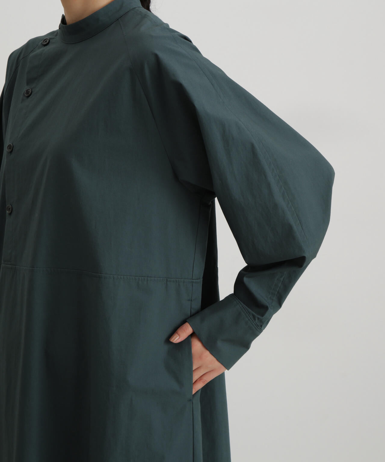 オーガニックコットンダンプワンピース