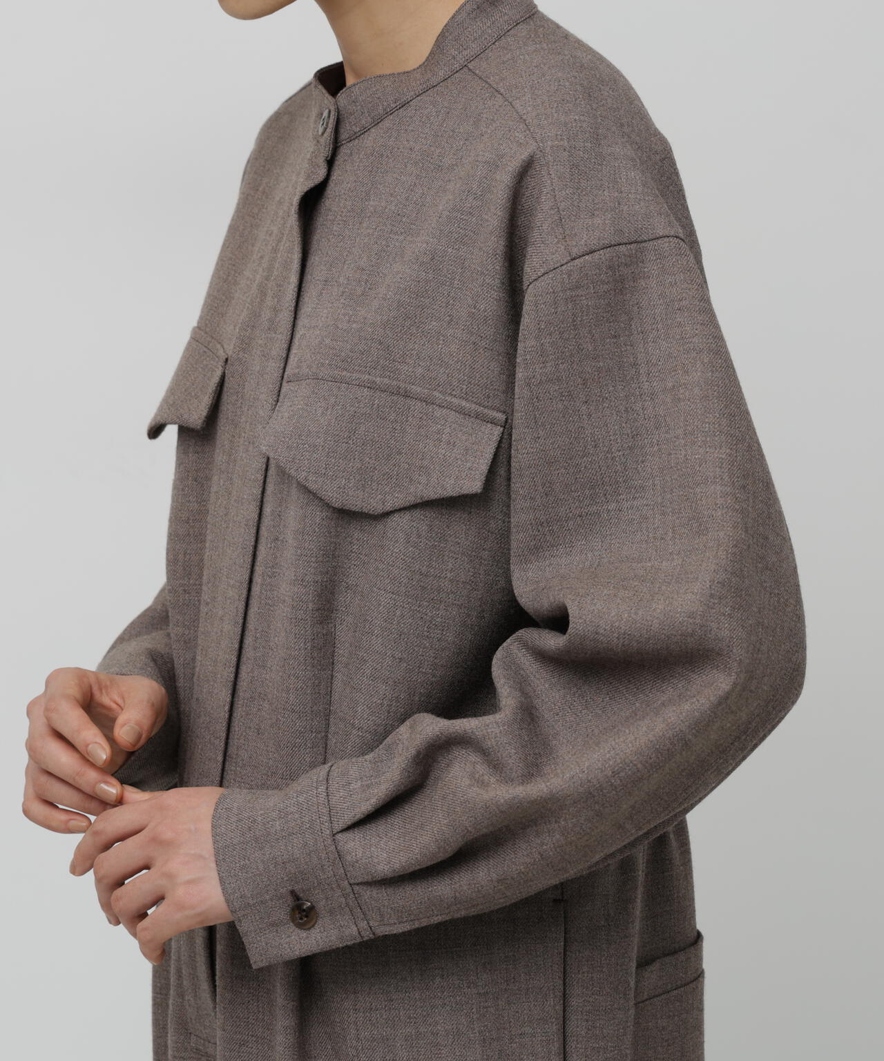 轟木節子×wg・ドライウールツイルオールインワン