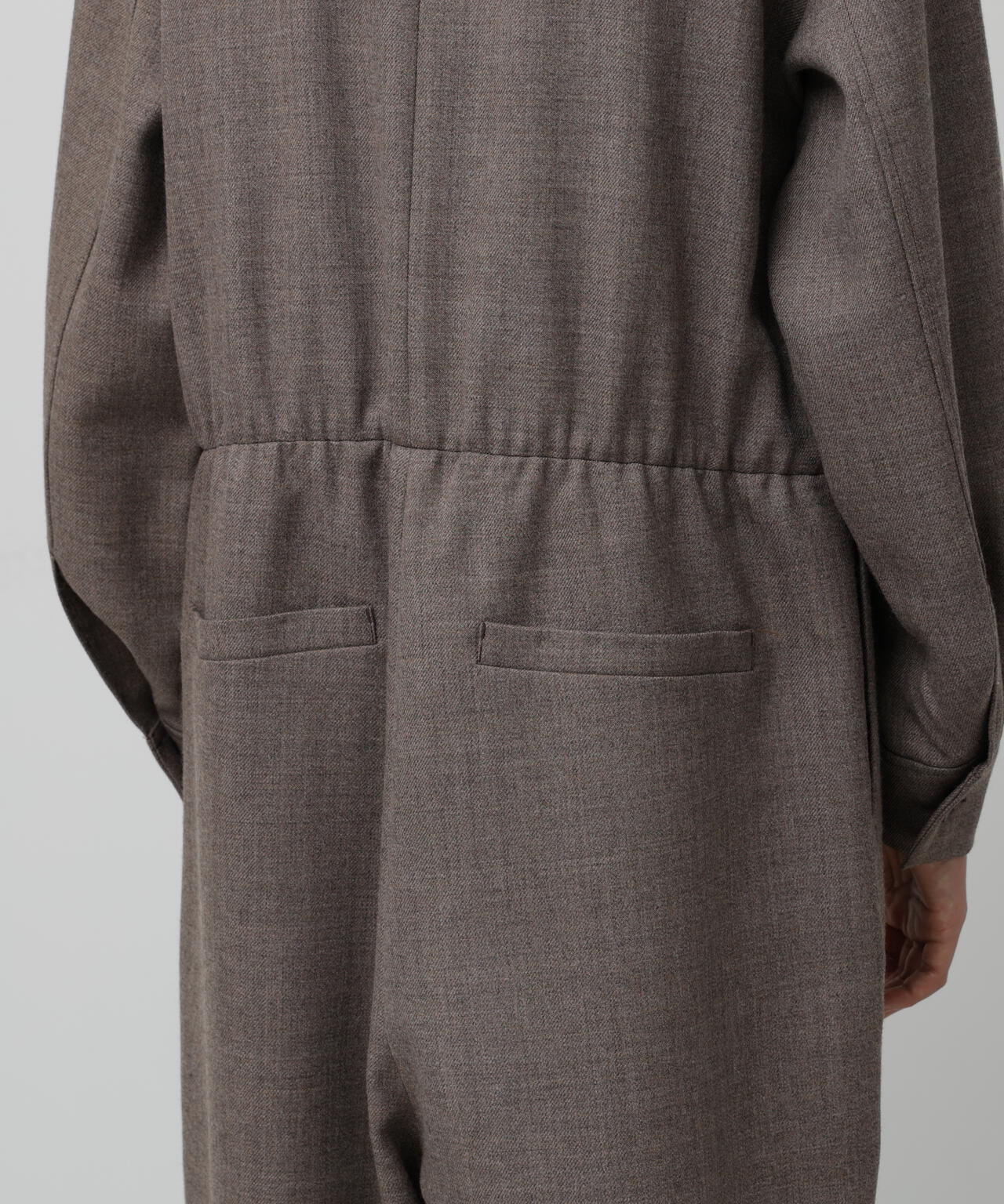 轟木節子×wg・ドライウールツイルオールインワン